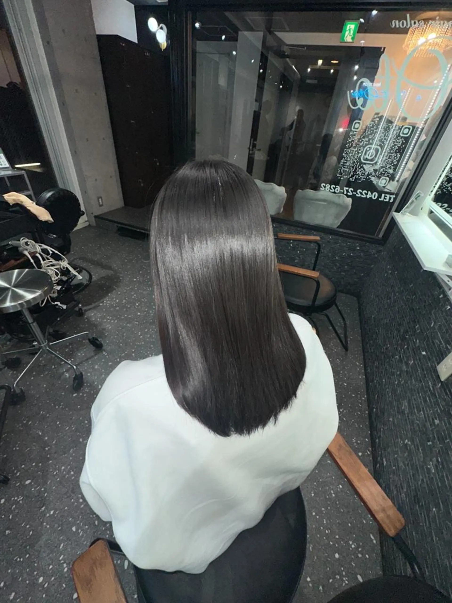 ロング カラー カット ヘアカラー 縮毛矯正 トリートメント 髪質改善⭐️縮毛矯正 中野⭐️Rinaのヘアスタイル