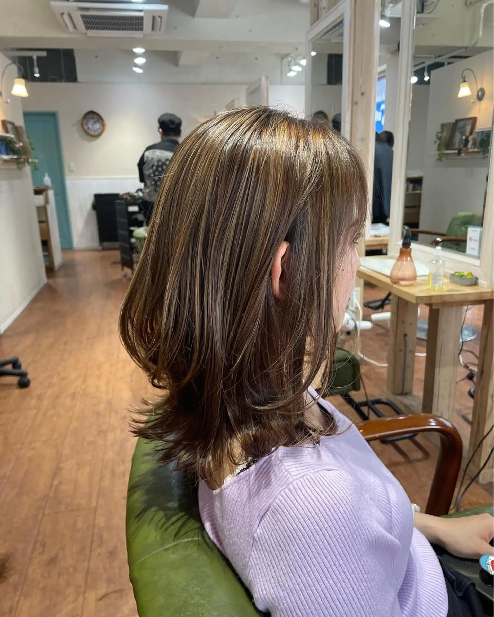 ミディアム @ KENのヘアスタイル