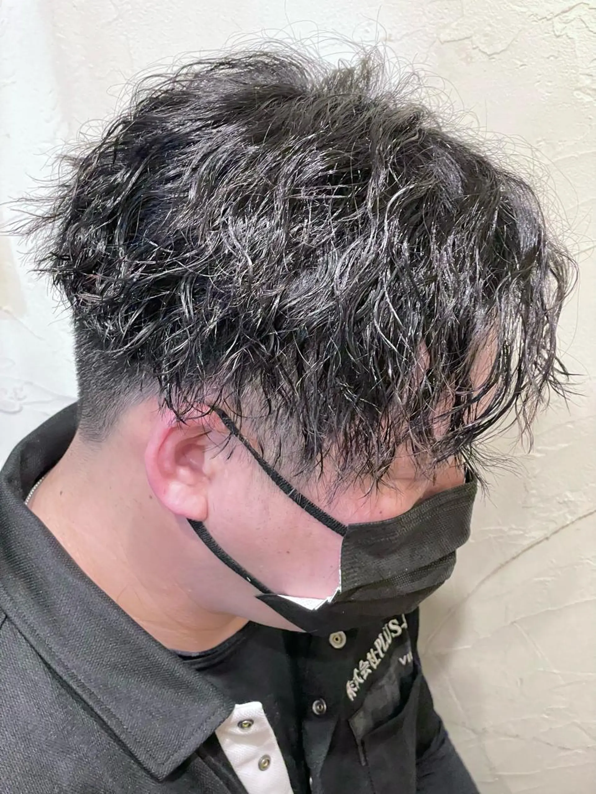ショート パーマ メンズ マッシュ メンズパーマ ツイストスパイラルパーマ スパイラルパーマ カット パーマ メンズ特化/パーマ指 名No.1/百瀬太郎のヘアスタイル