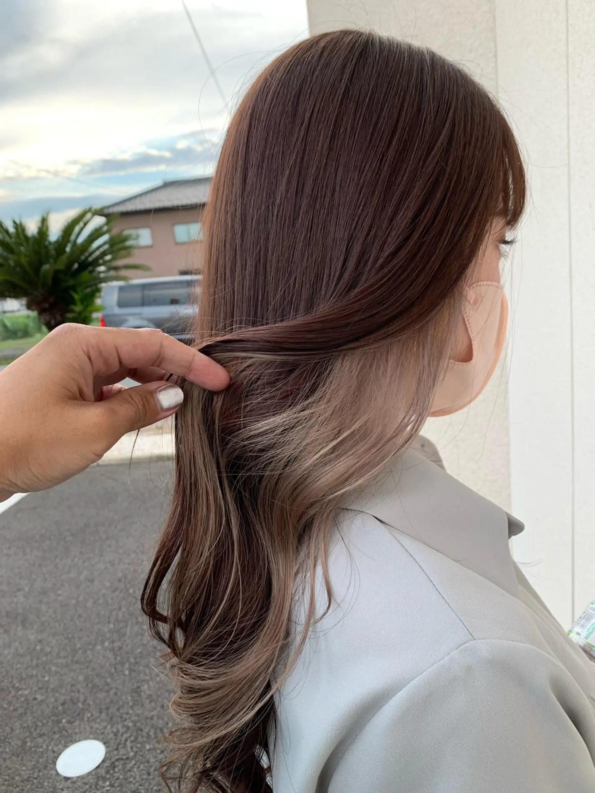 ロング 韓国風ヘア 韓国ヘア/レイヤー /大嶽佑馬のヘアスタイル
