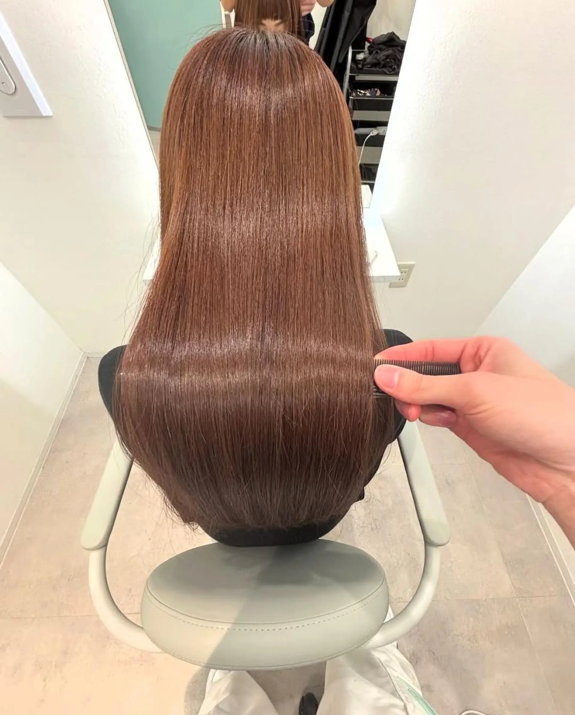 ロング 加納 大翔のヘアスタイル