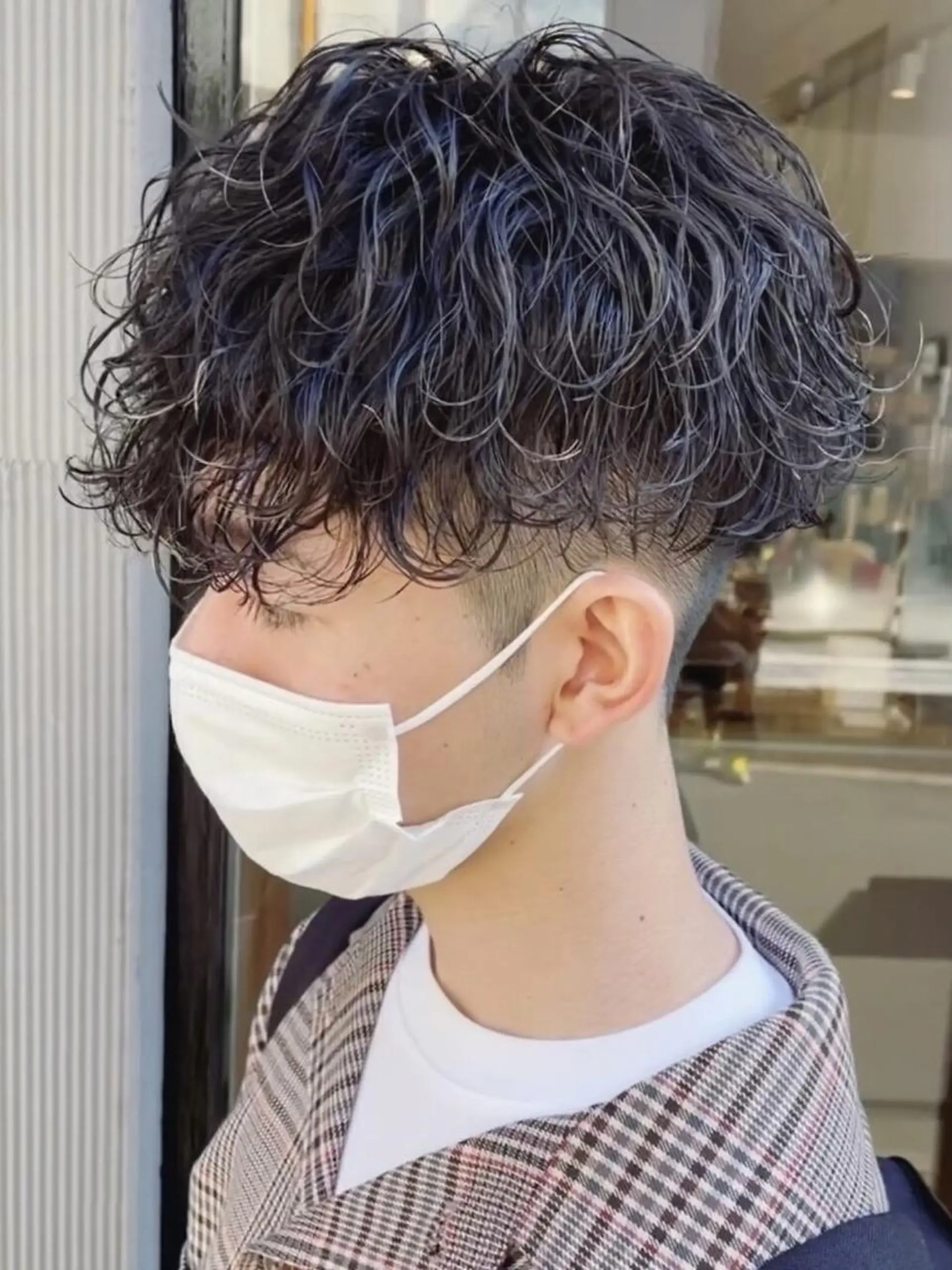 ショート パーマ メンズ メンズパーマ ツイストスパイラルパーマ スパイラルパーマ fifth  SAKAE所属・SENTA✨メンズ パーマ✨fifth栄のヘアスタイル