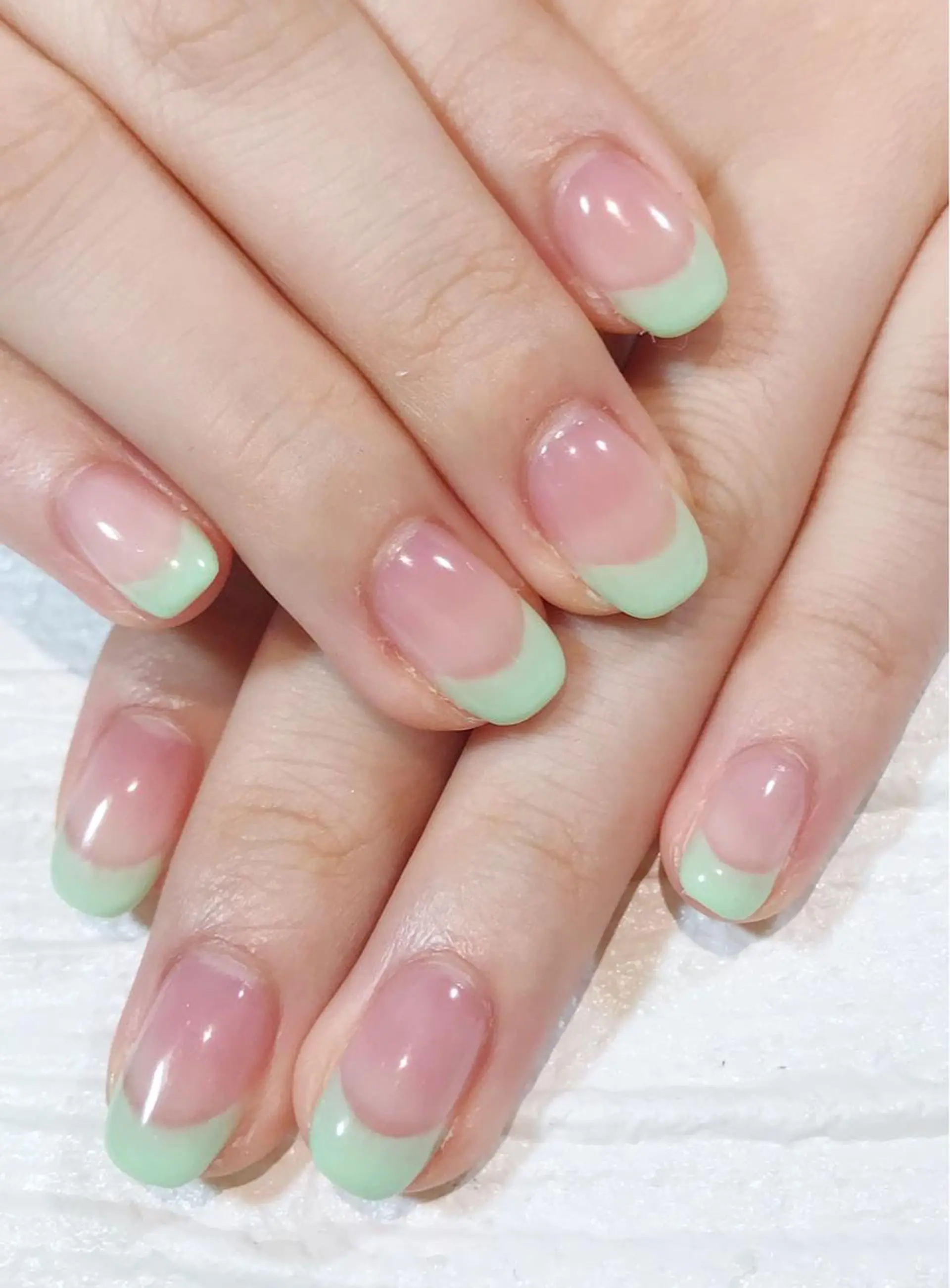 ネイル フレンチネイル NAILSALON AMULEのネイルデザイン