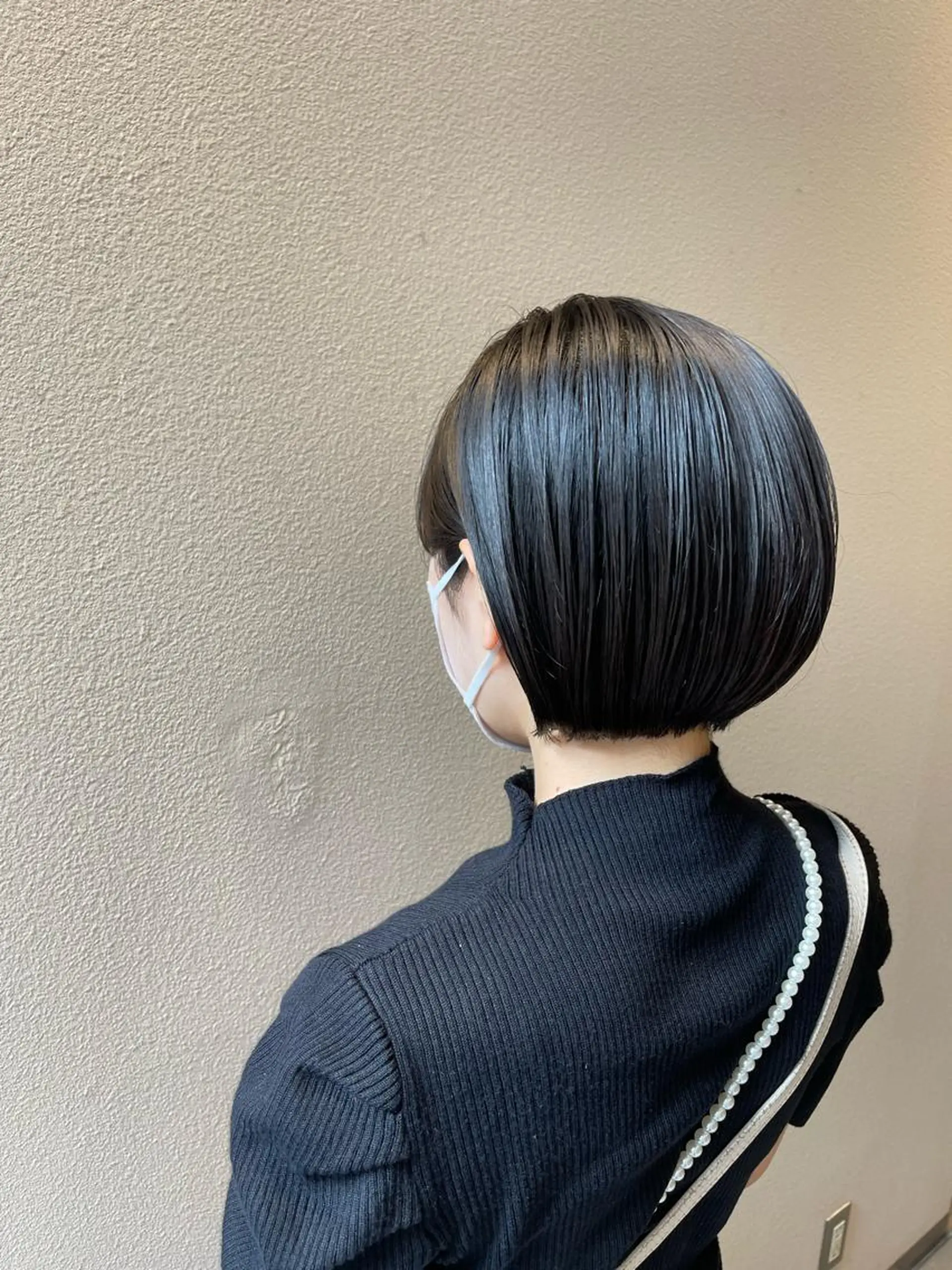 ショート KNOWHOW京都所属・トレンド/顔まわり/ レイヤー/グレージュのヘアスタイル