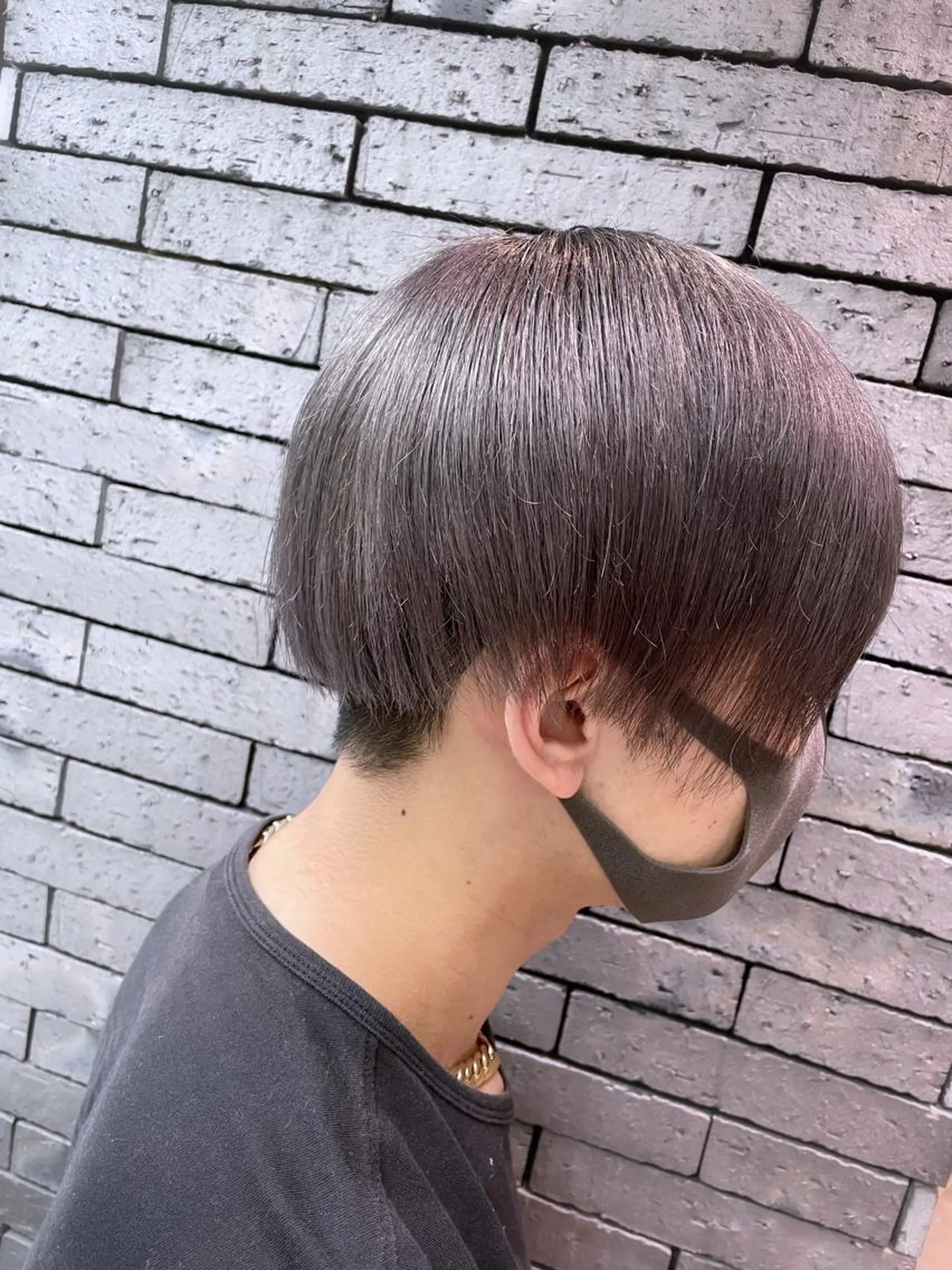 カラー メンズ EMANON新宿南口所属・🦄中性ウルフ ☁️Shiori🦄のヘアスタイル