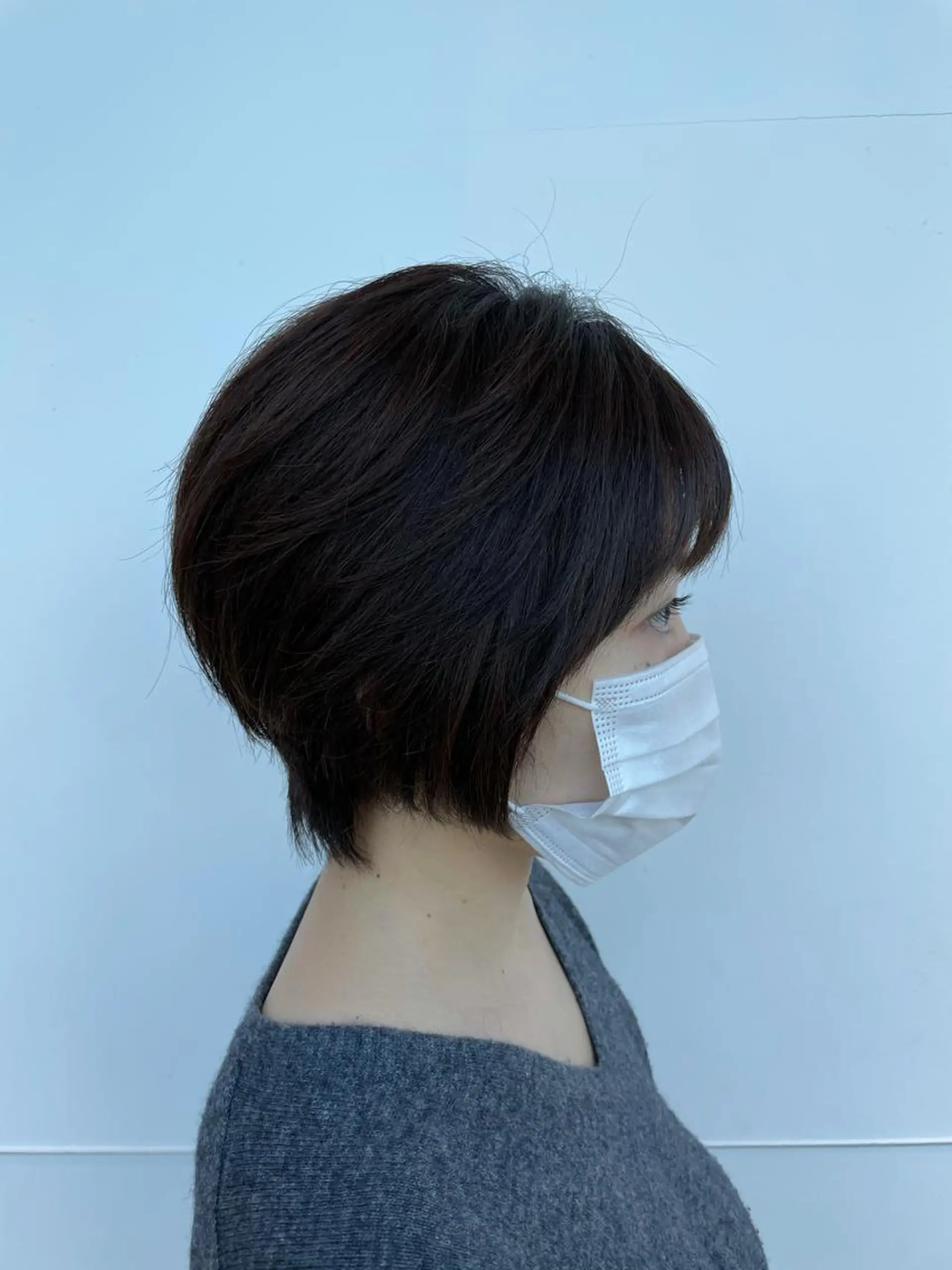 ショート 丸みショート ショートヘア uka 東京ミッドタウン 六本木所属・🥀似合わせ🥀 柔らかカラー・タイトのヘアスタイル