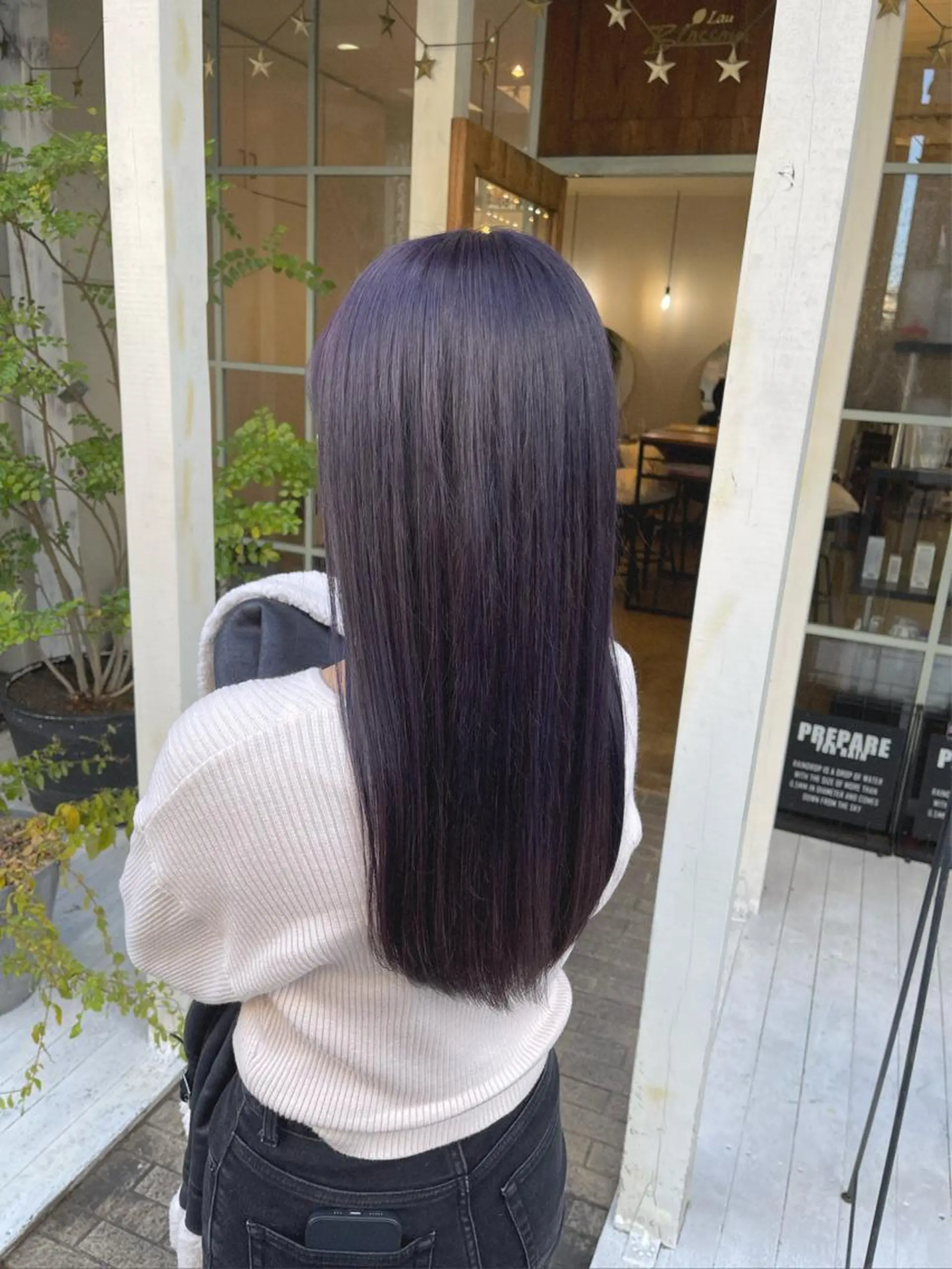 セミロング カラー 艶髪カラー😊 西久保光✂️のヘアスタイル