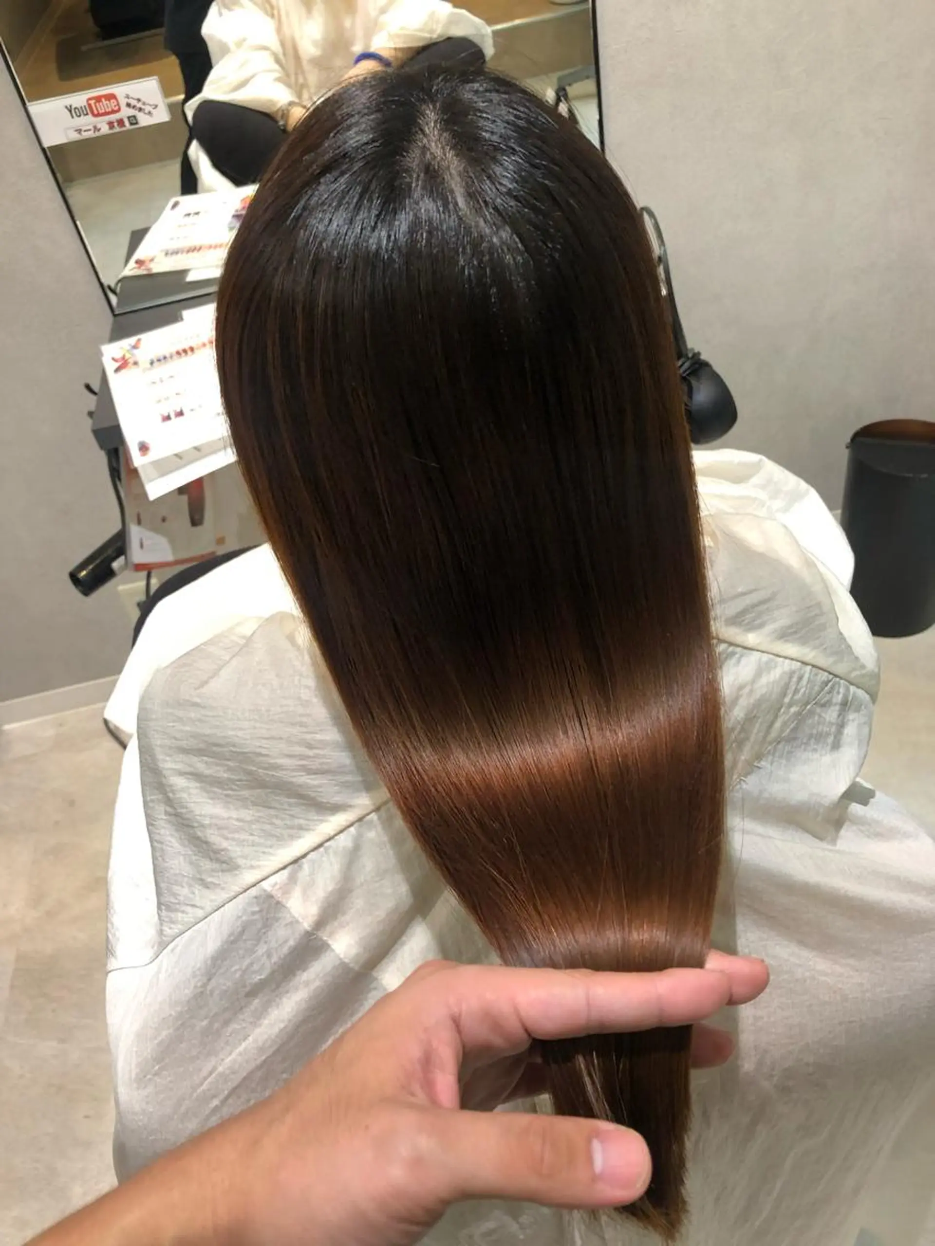 セミロング La fith hair letter所属・Lafith住道 TATSUYAのヘアスタイル