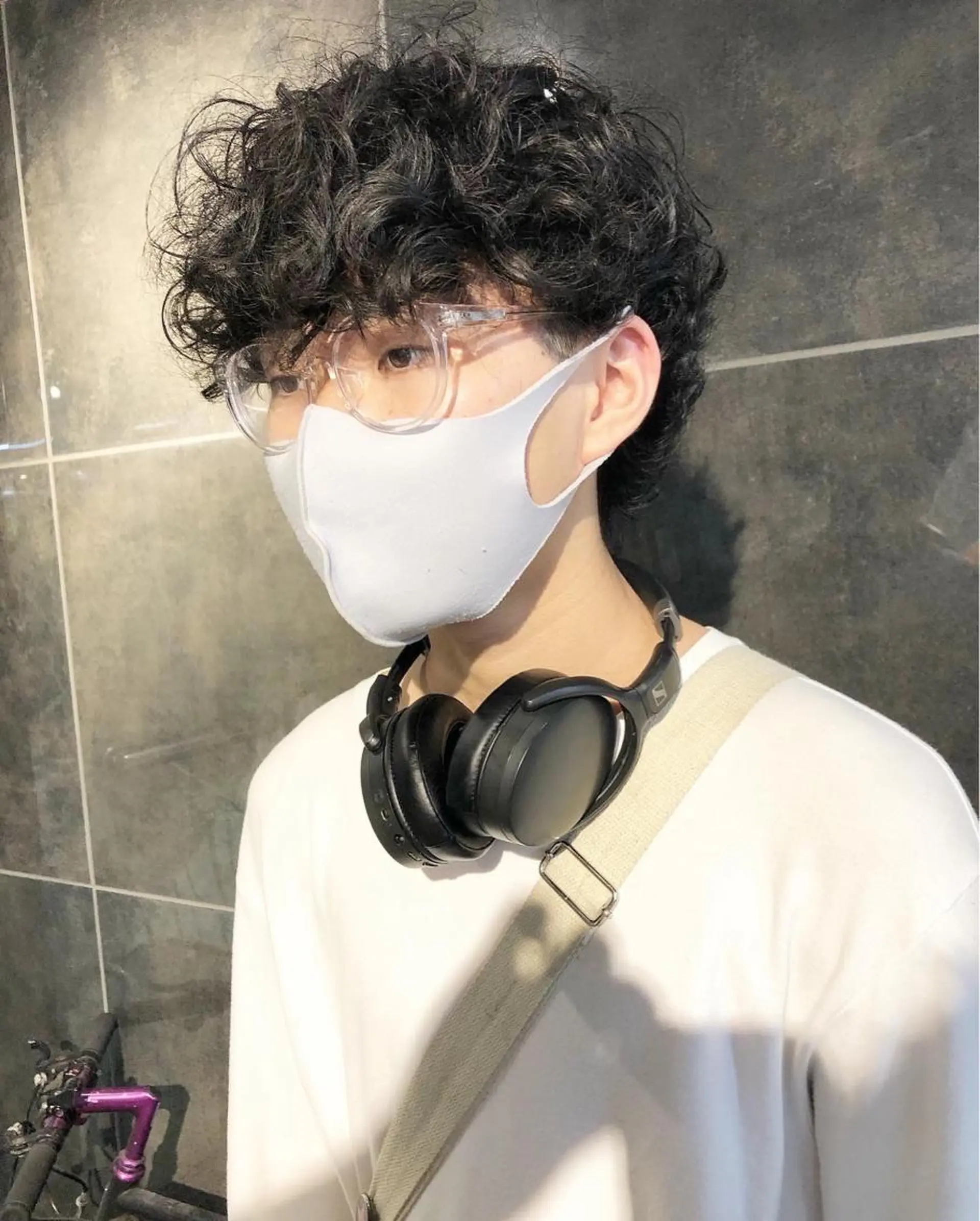 パーマ ヘアアレンジ メンズ メンズパーマ カット パーマ トリートメント ヘアセット ainico+所属・メンズ特化✂️栗原 侑也のヘアスタイル