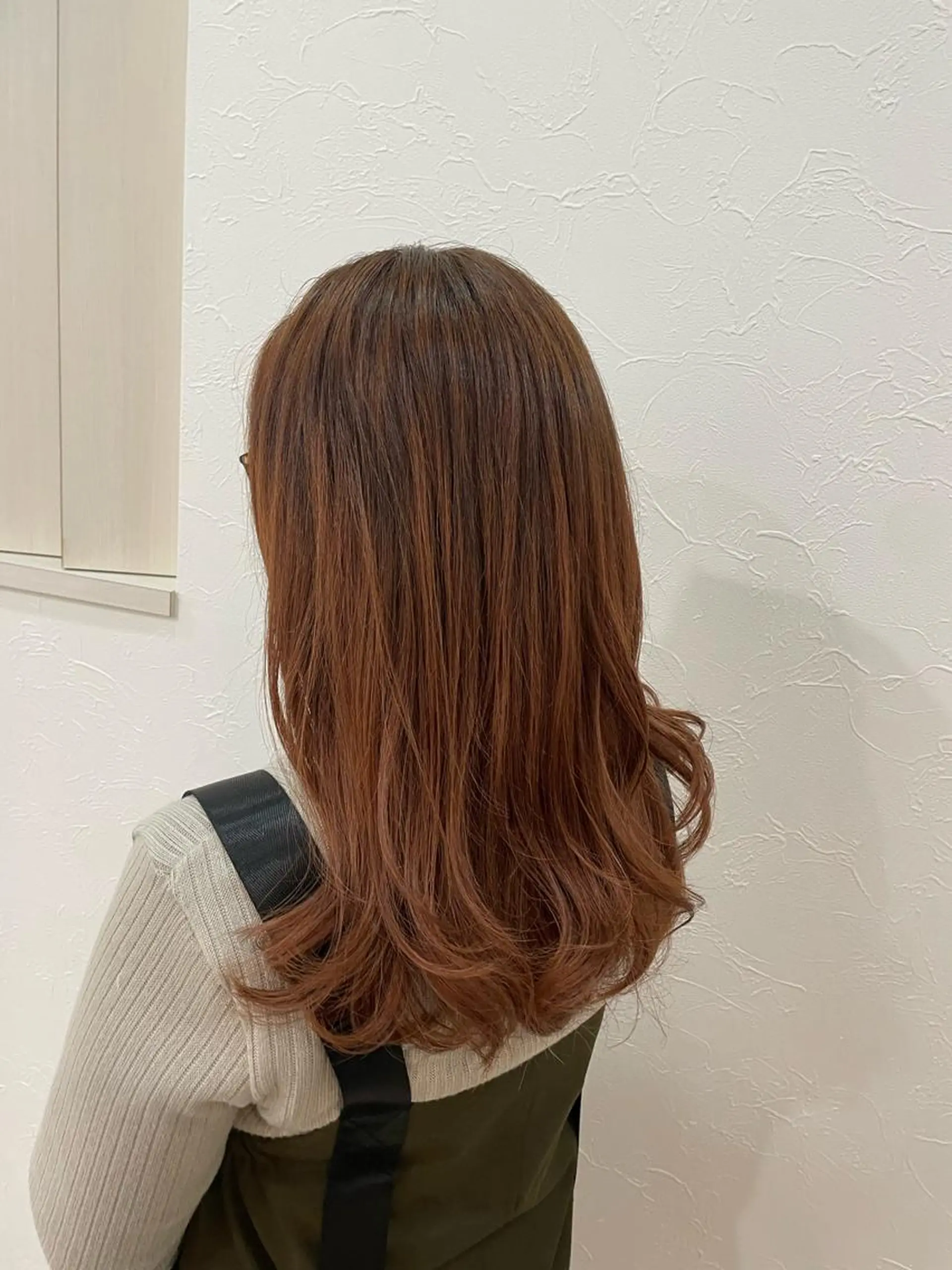 セミロング HUE所属・西能 心音のヘアスタイル