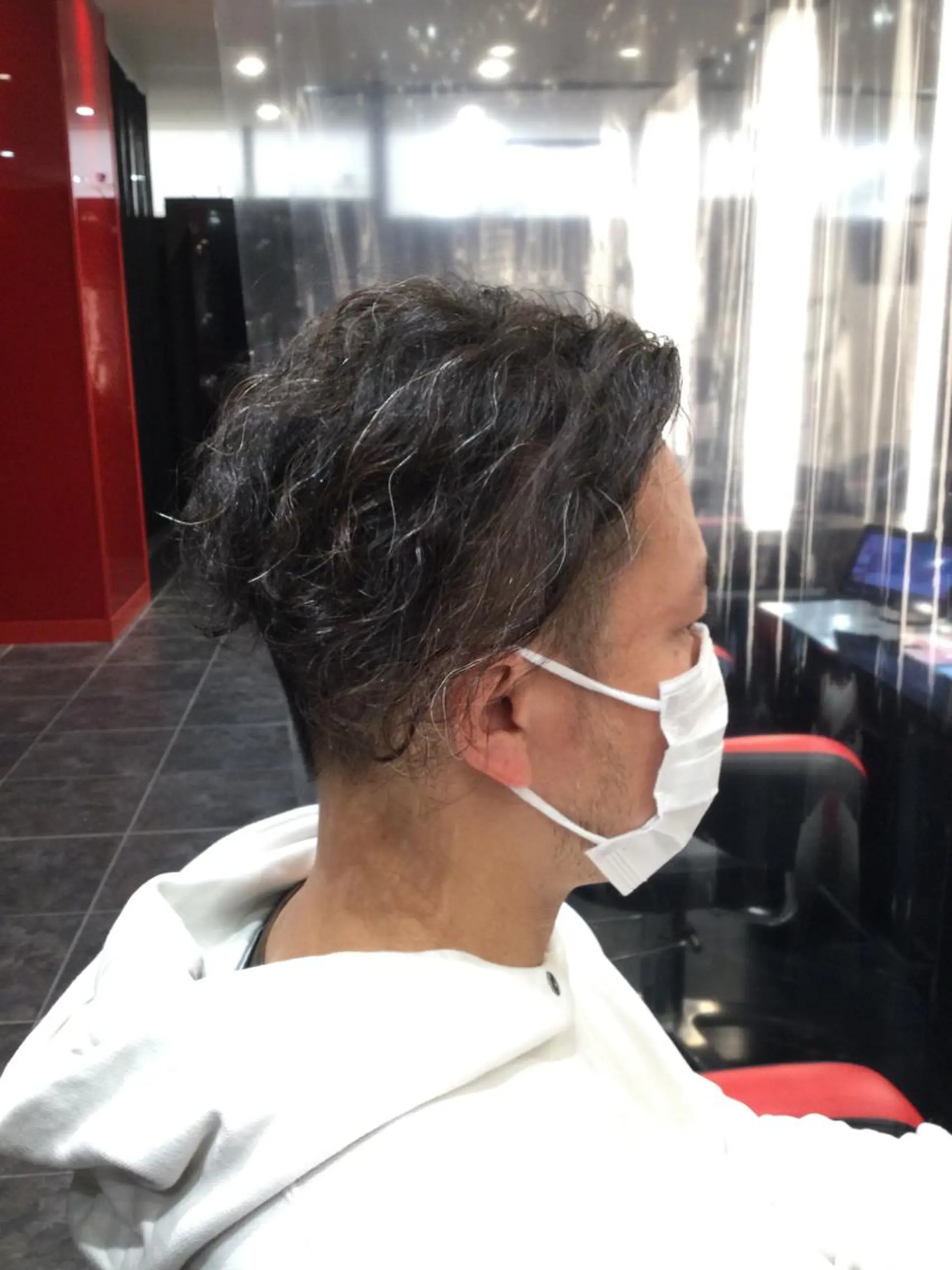 パーマ メンズ Annon プライベートサロンのヘアスタイル