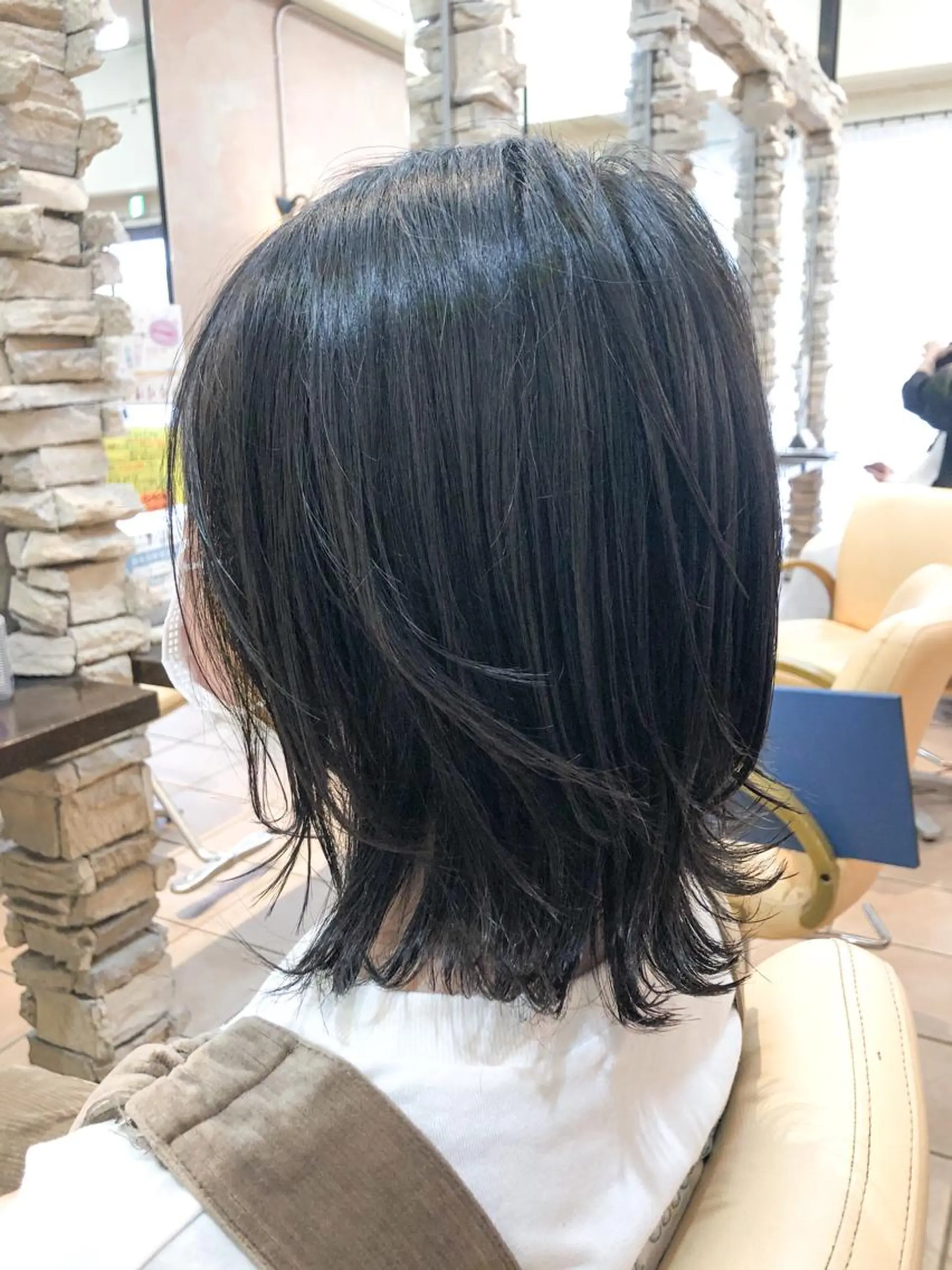 ミディアム 地毛風ストレート ⚡️下ノ村柊斗⚡️のヘアスタイル