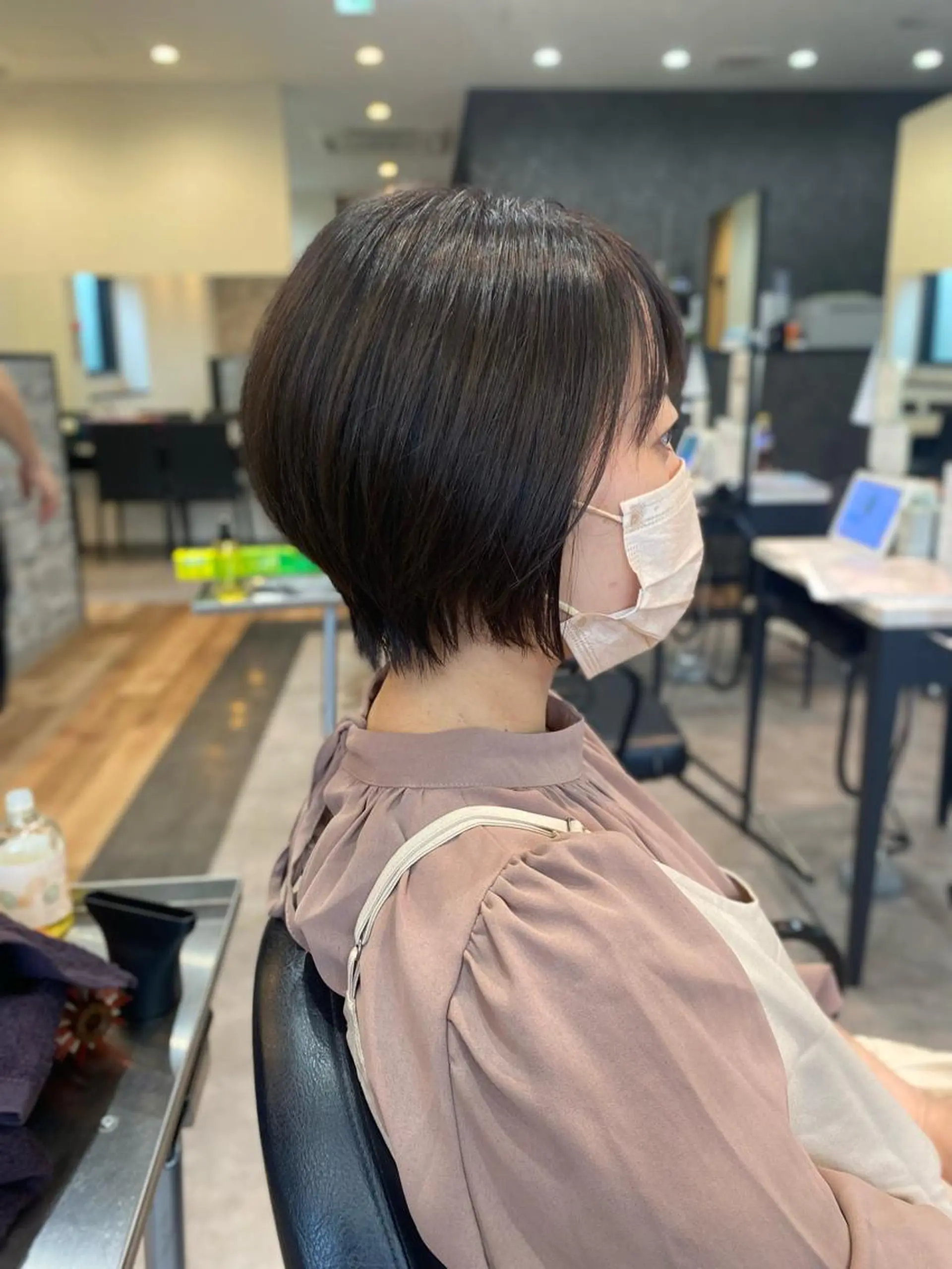 ショート 矢部 萌深のヘアスタイル