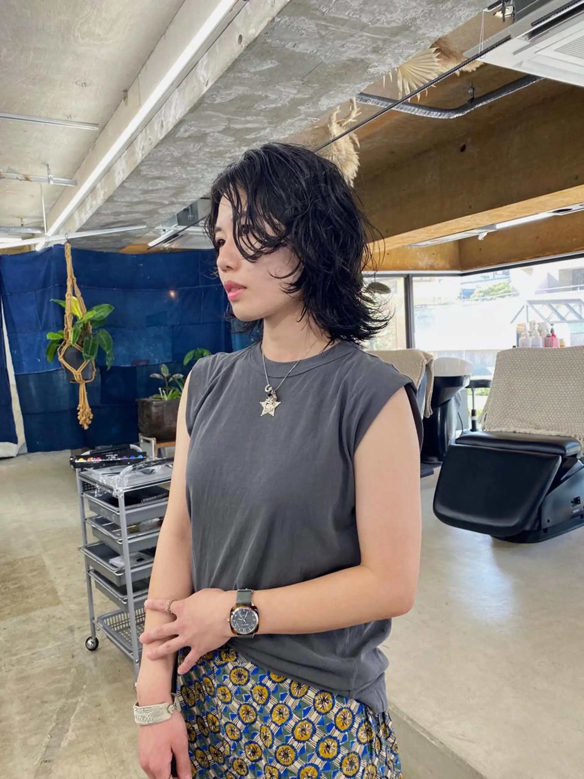 ミディアム パーマ カット パーマ GATTACA所属・KEI gattacaのヘアスタイル