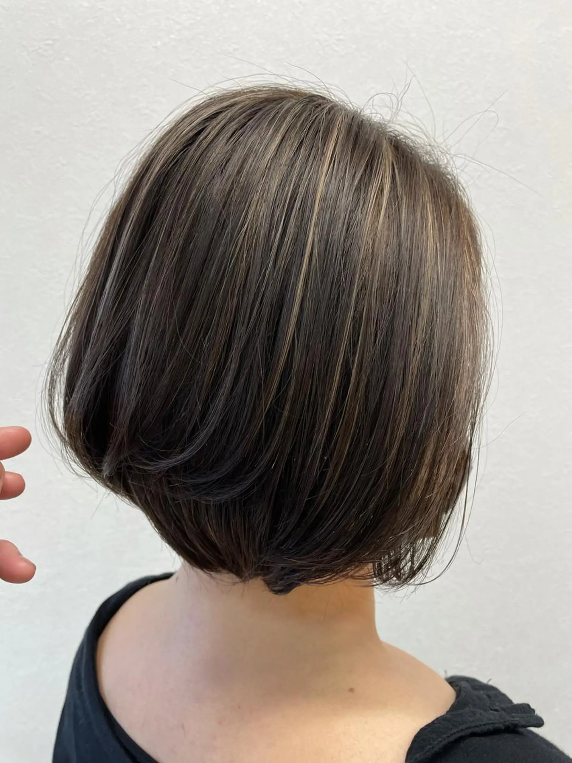 ショート カラー ハイライトカラー ハイライト Hair salon Reve〜レーヴ〜所属・髪質改善・美髪矯正 特化型美容師・北野のヘアスタイル