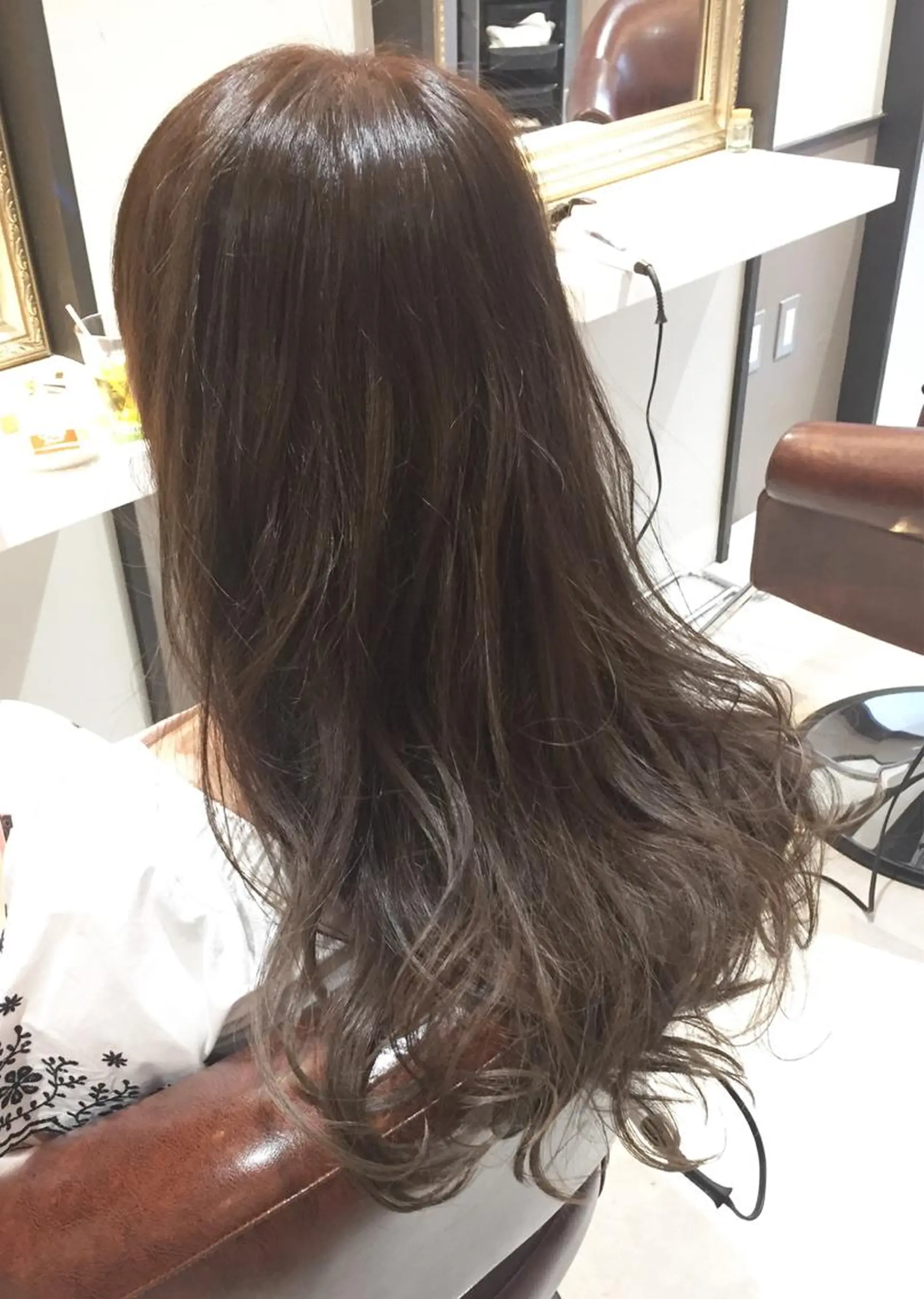 ロング カラー アディクシーカラー フォギーグレージュ グレージュ wavi hair所属・後藤 ユウキ/髪質改善🫧のヘアスタイル