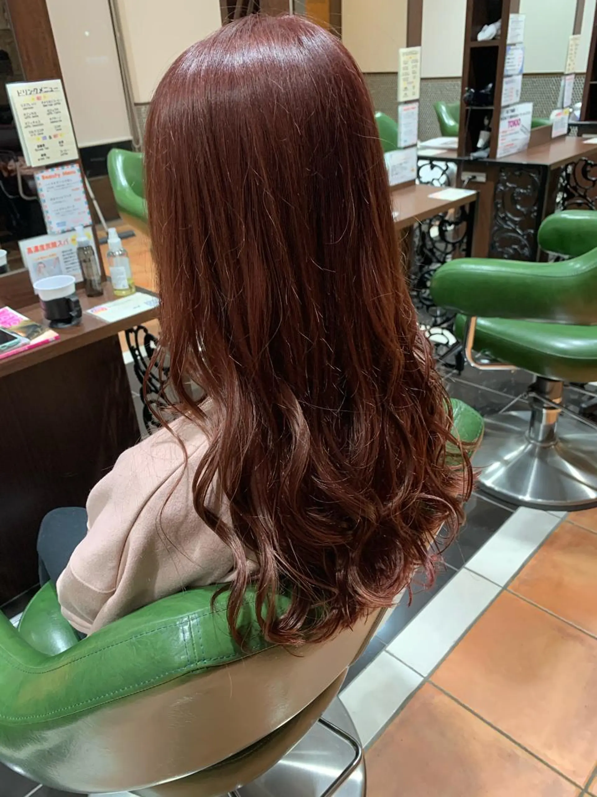 ミディアム ピンクラベンダー カラーリスト菅澤 岳のヘアスタイル