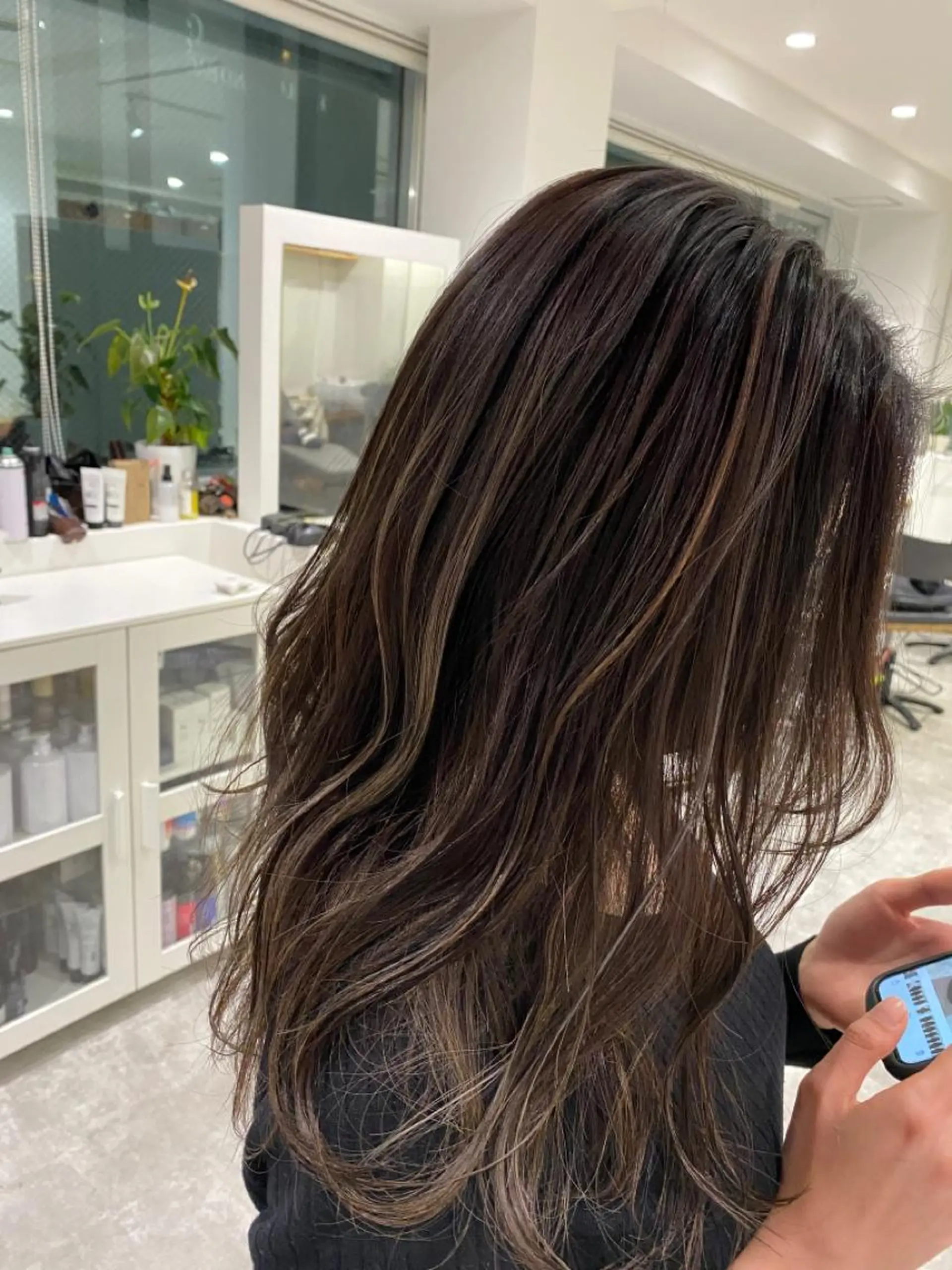 ミディアム カラー カット ヘアカラー トリートメント JILBLAN京都 ショート/ハイライトのヘアスタイル