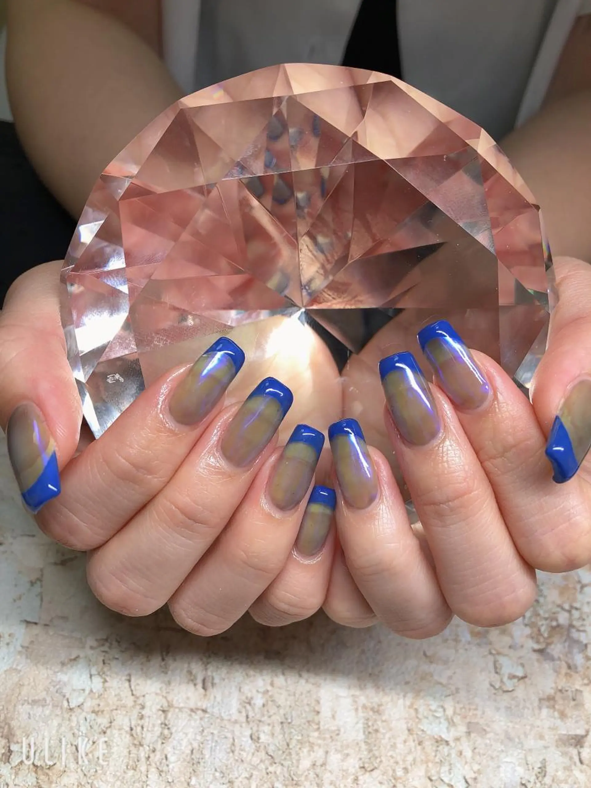 ネイル アートネイル フレンチネイル ジェルネイル グラデーション 韓国ネイル Nail room Bimano所属・Bimano seica♡+°のネイルデザイン