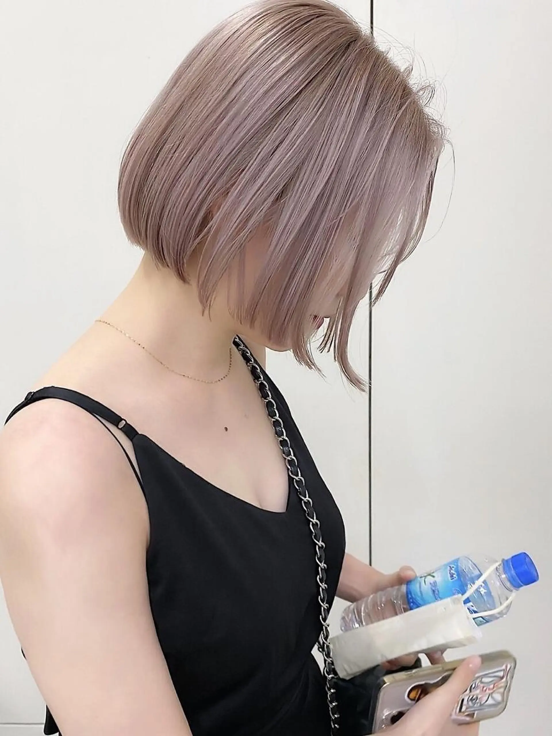 ショート カラー ヘアアレンジ バレイヤージュ ブリーチ ケアブリーチ デザインカラー ダブルカラー スパイラルパーマ 🌐hina⭐️のヘアスタイル