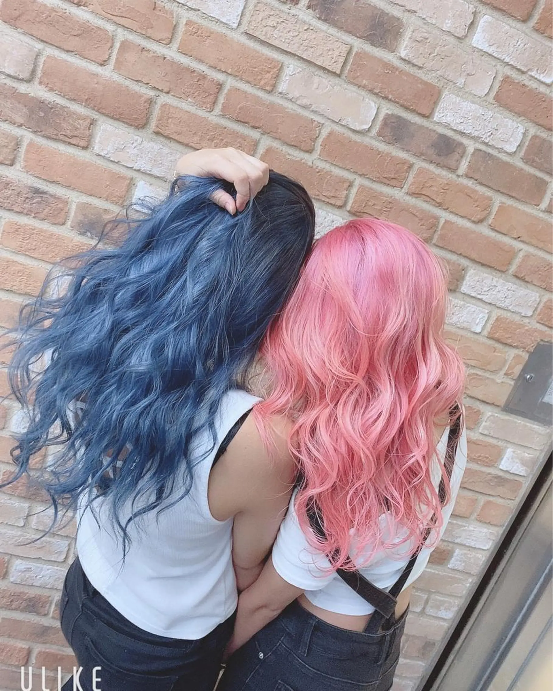 ミディアム シールエクステ ボブ エクステ 外国人風カラー ハイライト カット ヘアカラー KIRA スズキ タクヤ／店長のヘアスタイル