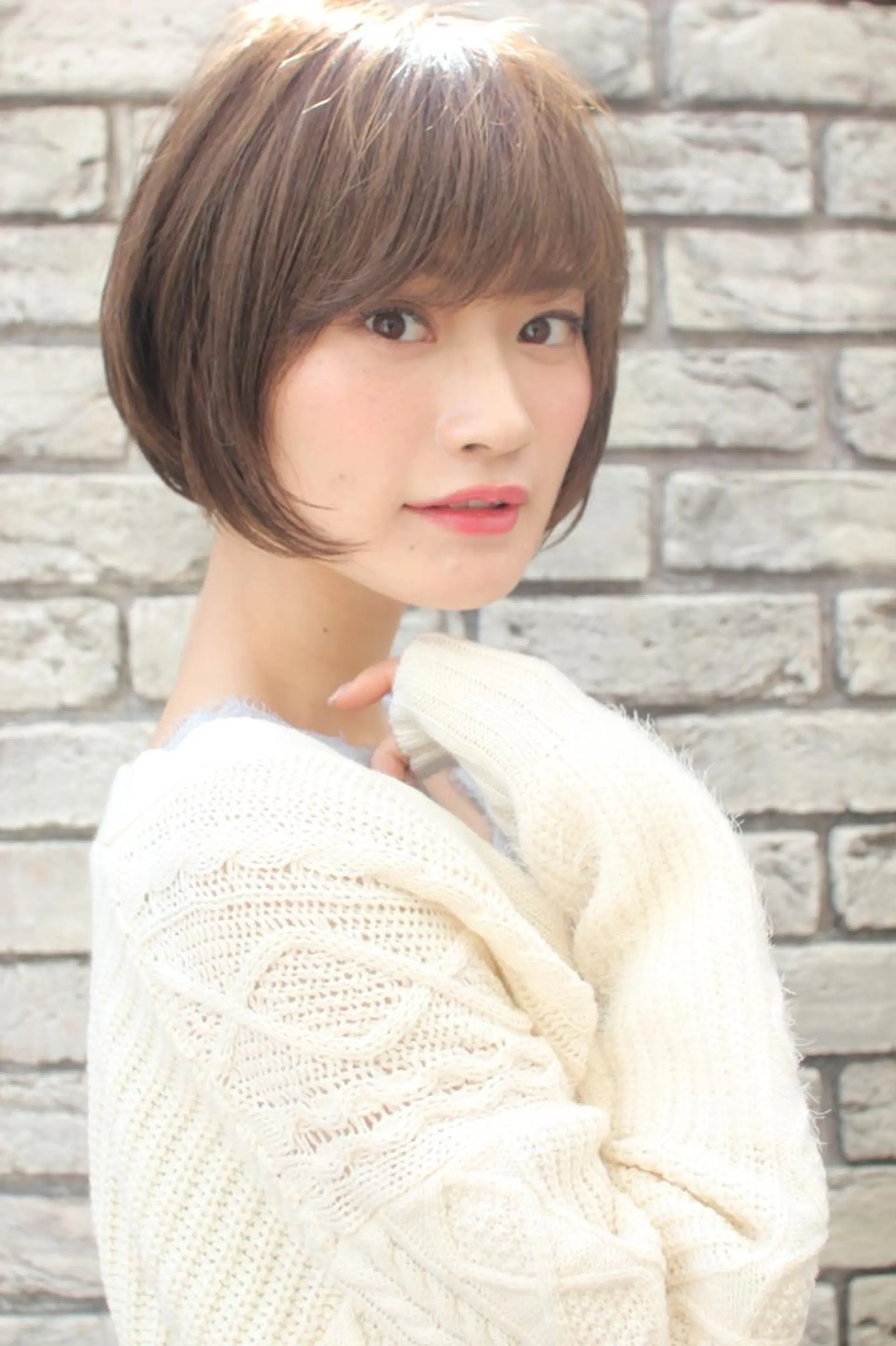 ショート カラー 羽田 ひろむのヘアスタイル