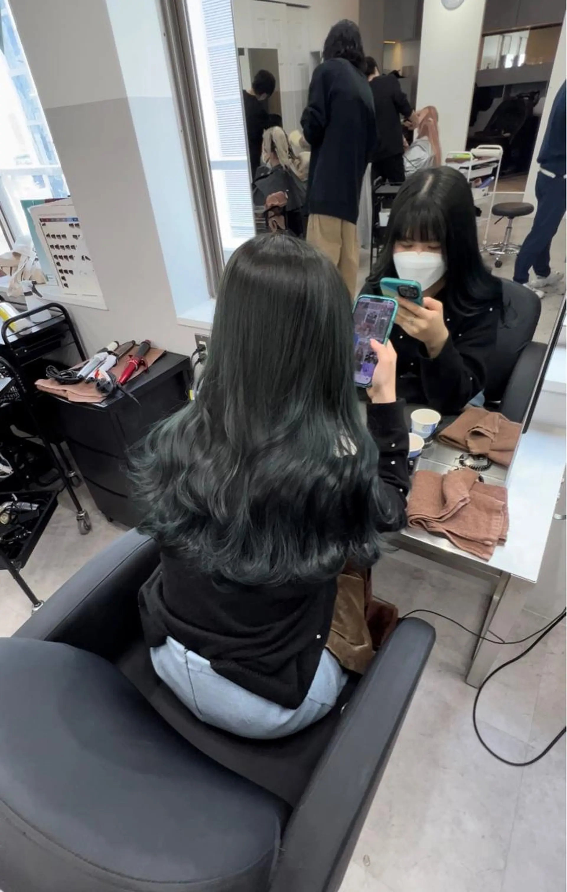 ロング 髪質改善 トリートメント ヘアカラー トリートメント 🫧髪質改善 講師🫧🍎幹細胞のヘアスタイル