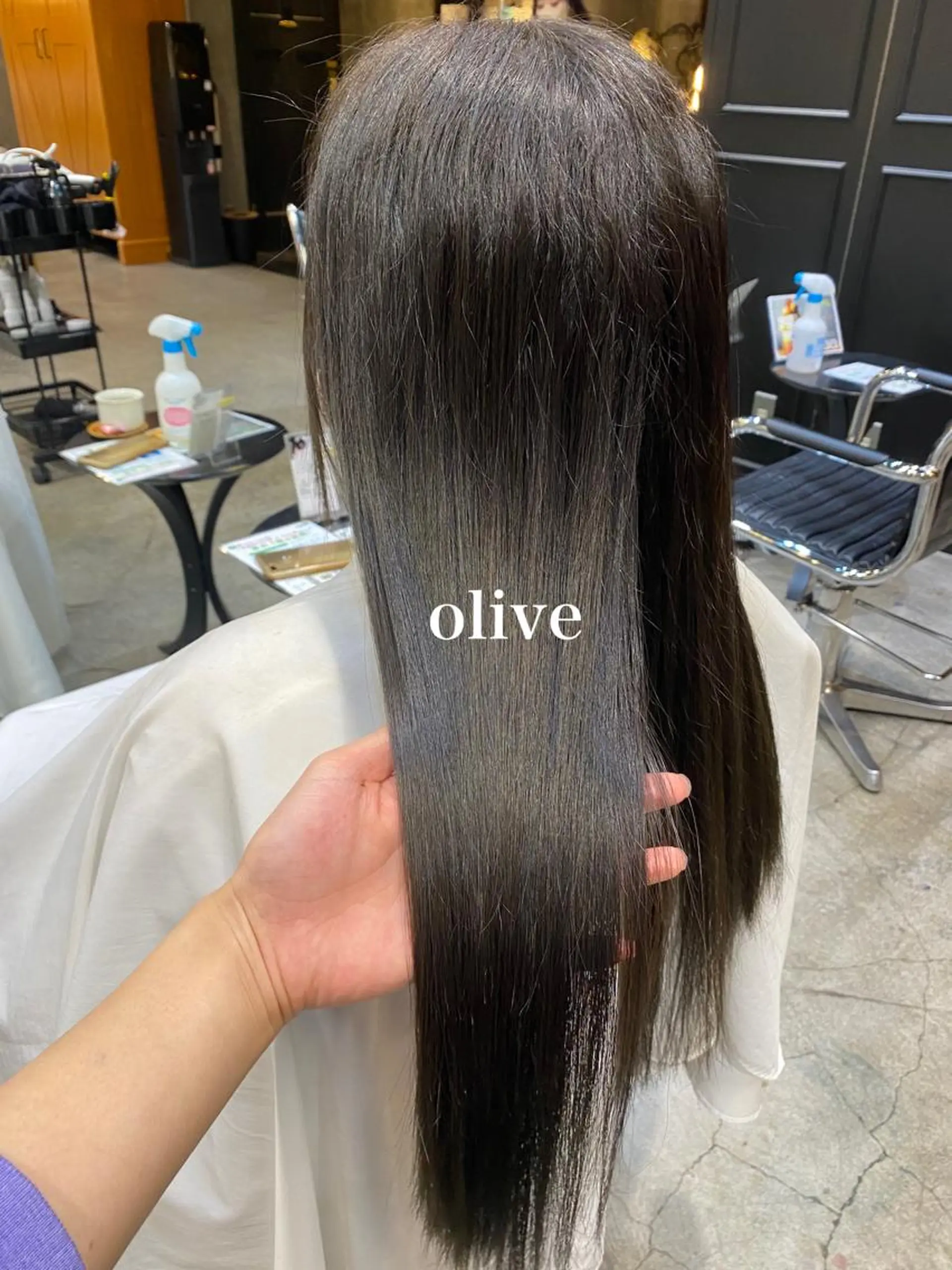 ロング カラー カット ヘアカラー トリートメント ◽️モードヘア◽️ SHOUTOのヘアスタイル