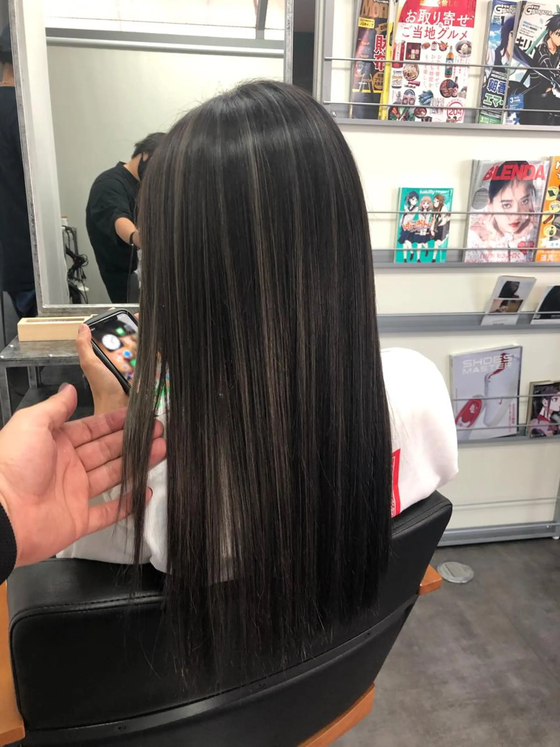 ロング カラー ヘアアレンジ ヘアカラー トリートメント U&i所属・大塚 貴之のヘアスタイル