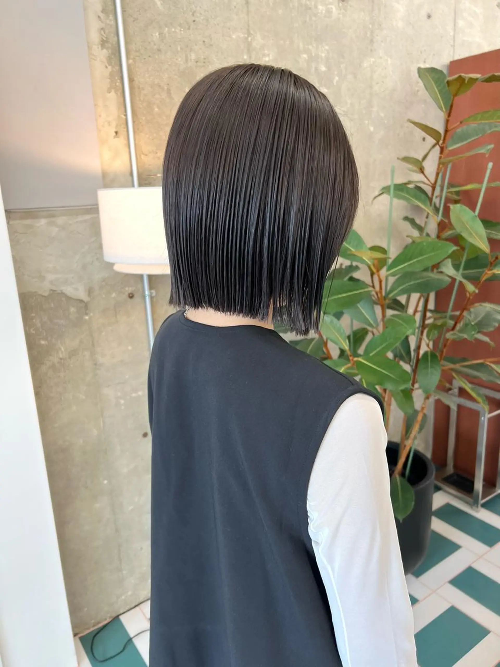 ショート カラー 透明感カラー noe所属・ボブ/艶髪/栄/ 名古屋/COCOのヘアスタイル