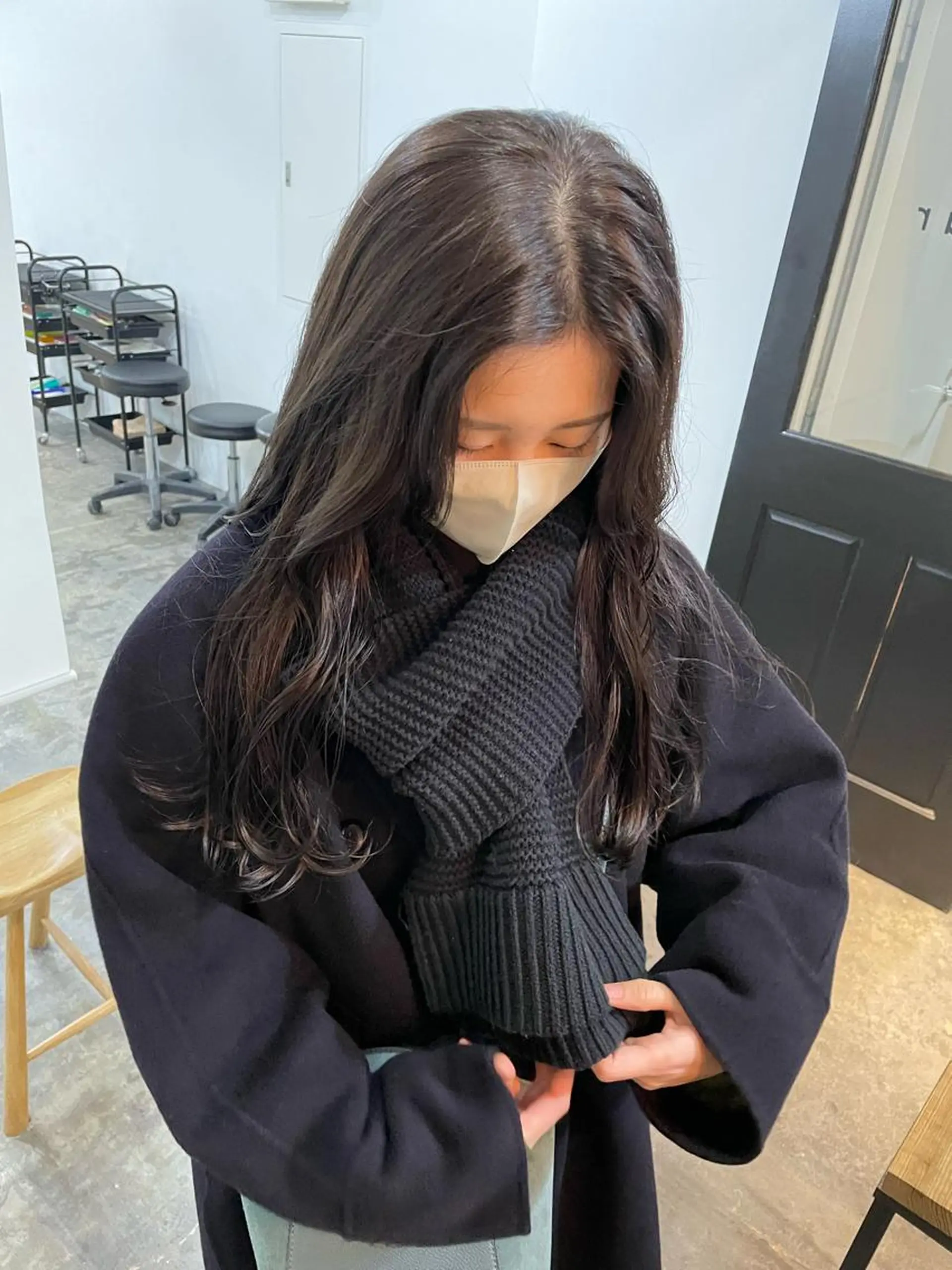 ロング astar所属・kotono🪿 透明感カラーのヘアスタイル