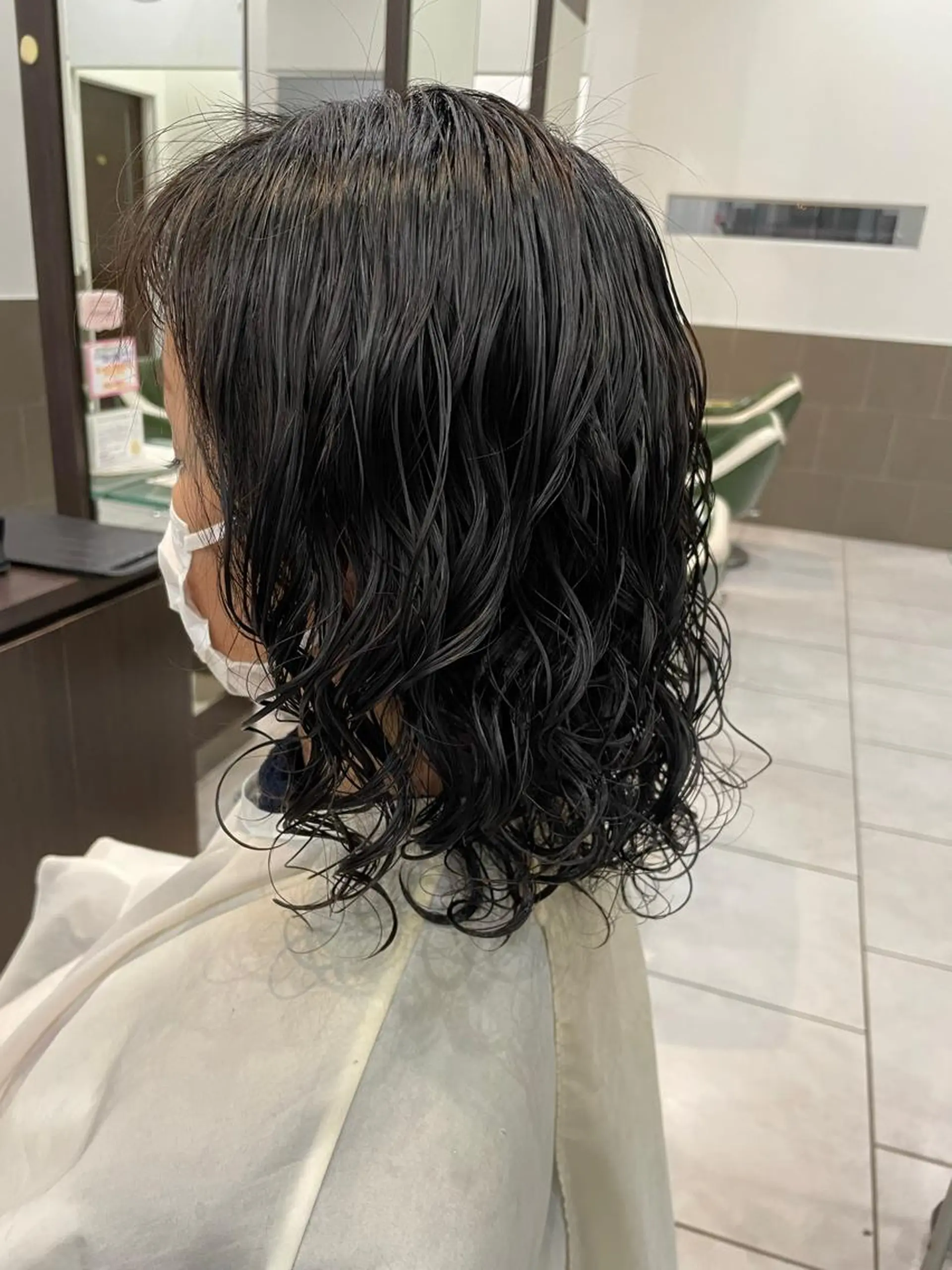ミディアム パーマ PROGRESS Harukiのヘアスタイル