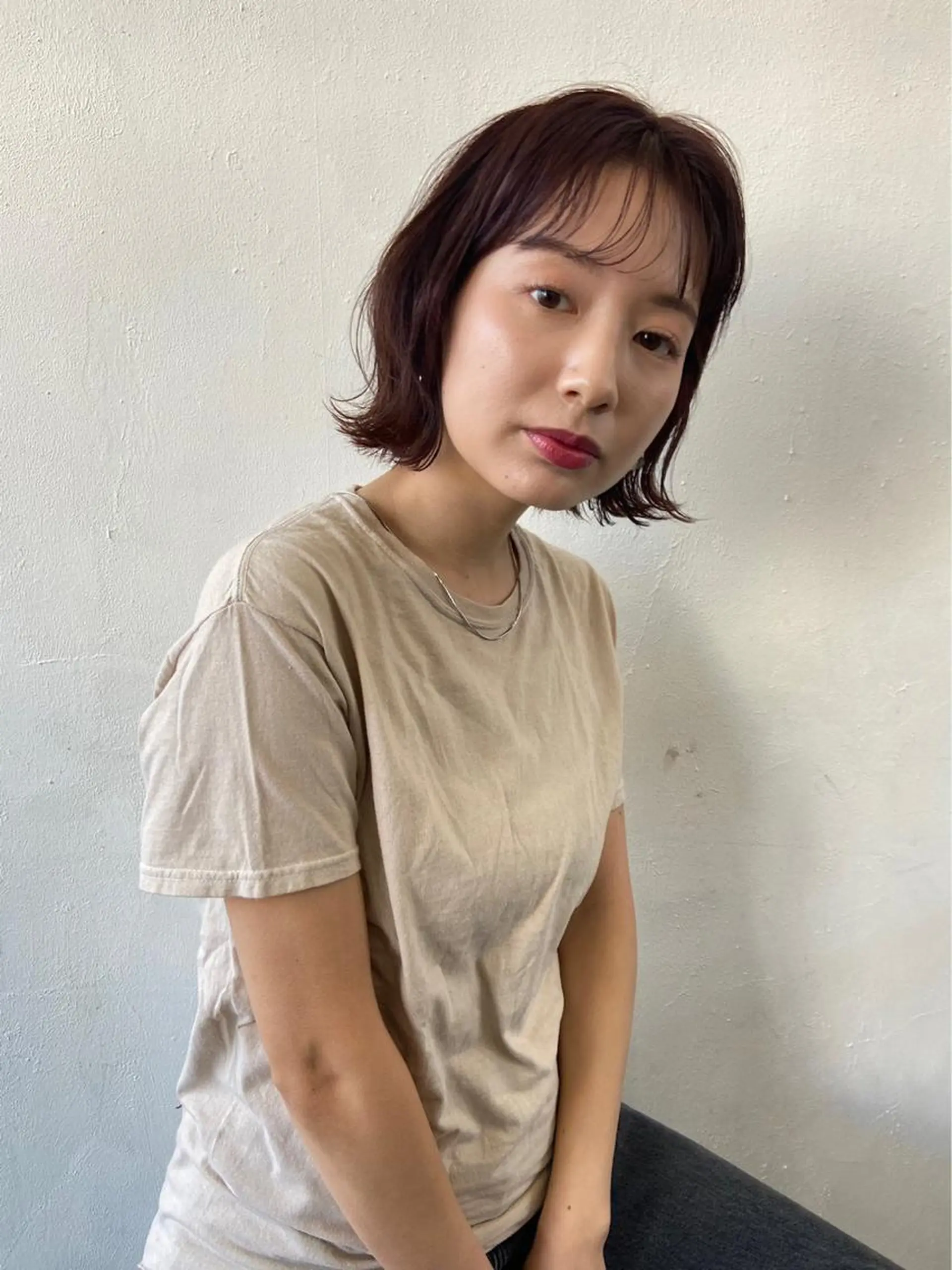 ショート カット ヘアカラー MEY  TOKYO所属・☀️外国人カラー ☀️stevenのヘアスタイル