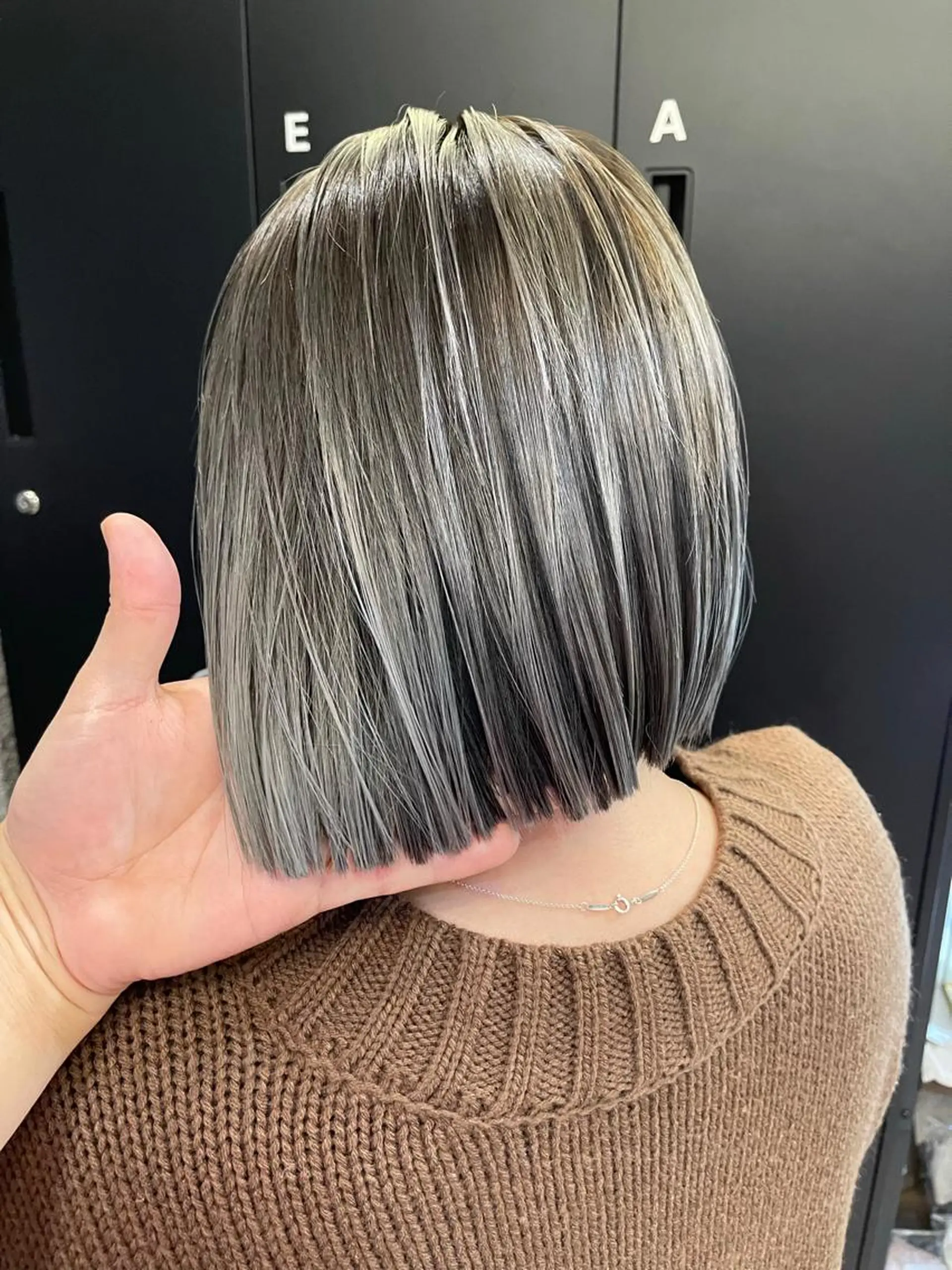 ミディアム カラー olino 【オリノ】西田辺のヘアスタイル