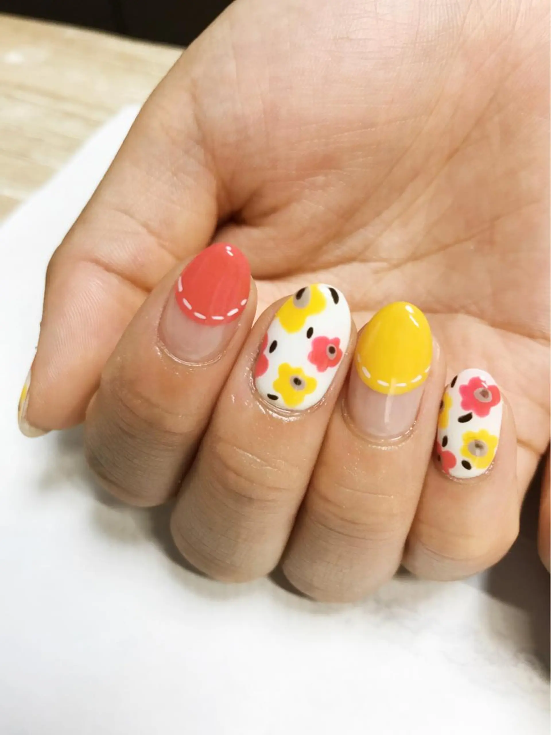 ネイル nail salon en familleのネイルデザイン