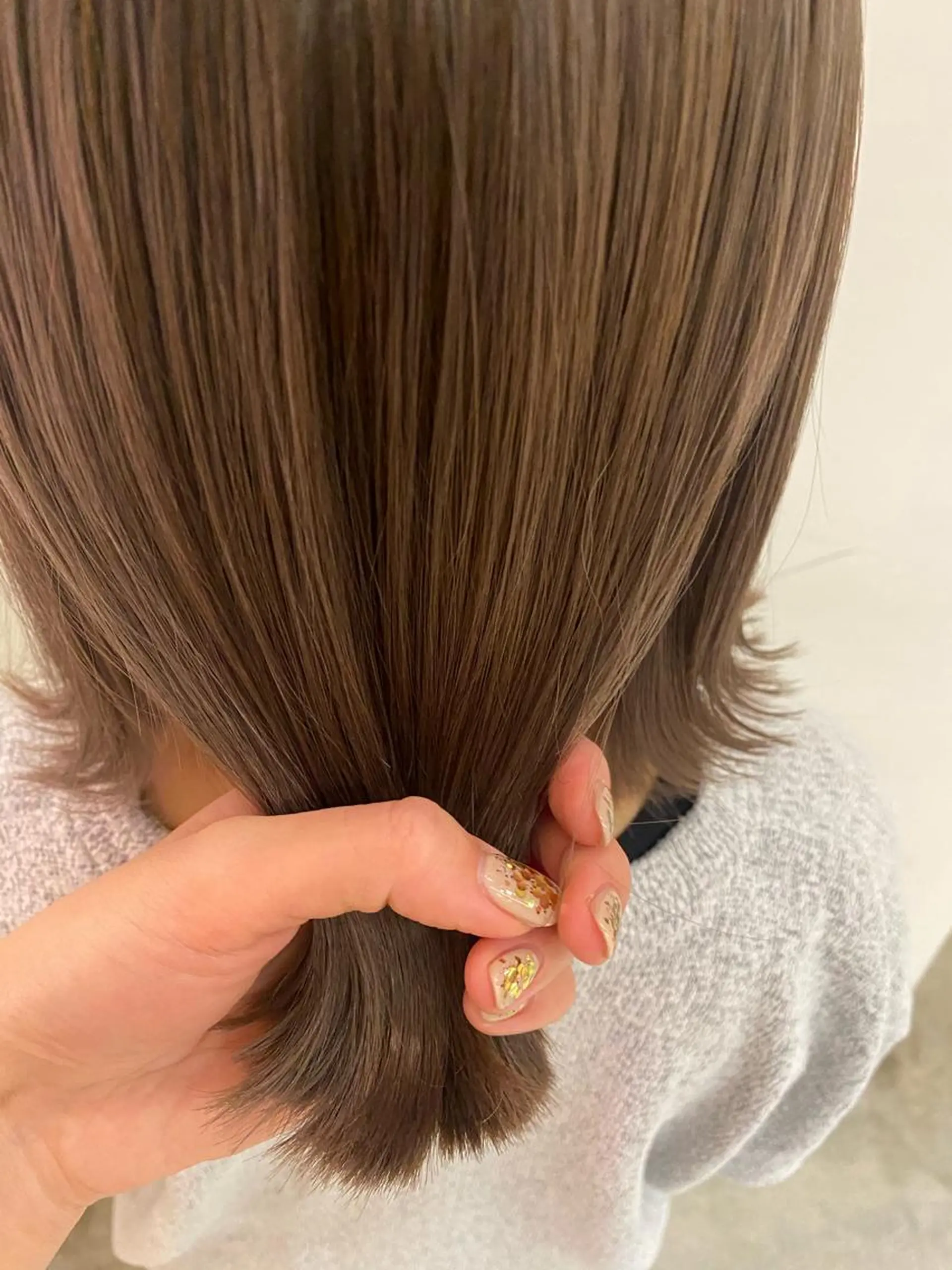 カラー ベージュカラー ブリーチ YUMA🪽 /ボブ/レイヤーのヘアスタイル