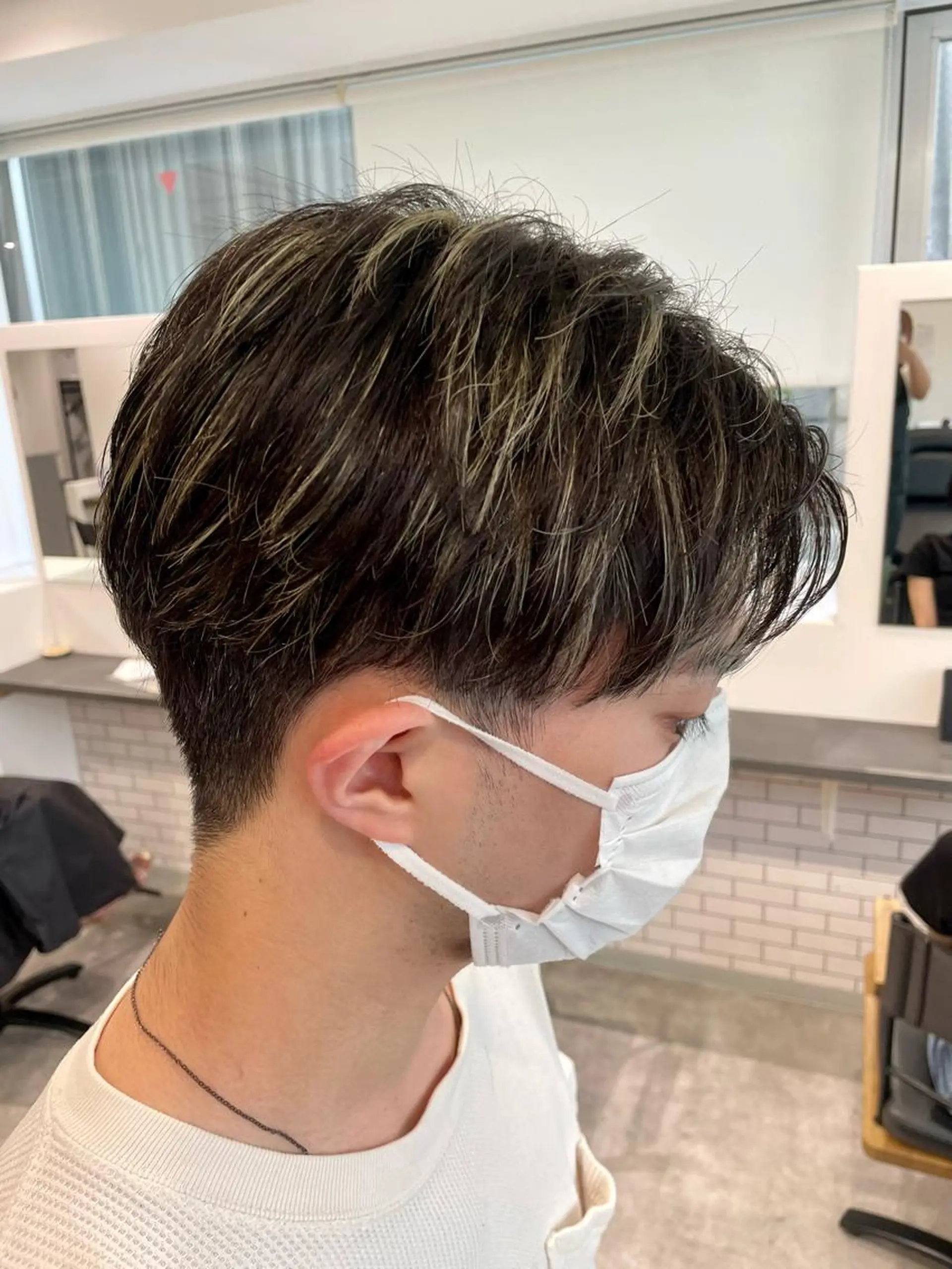 カラー メンズ ハイトーン /ブリーチ/miyuのヘアスタイル