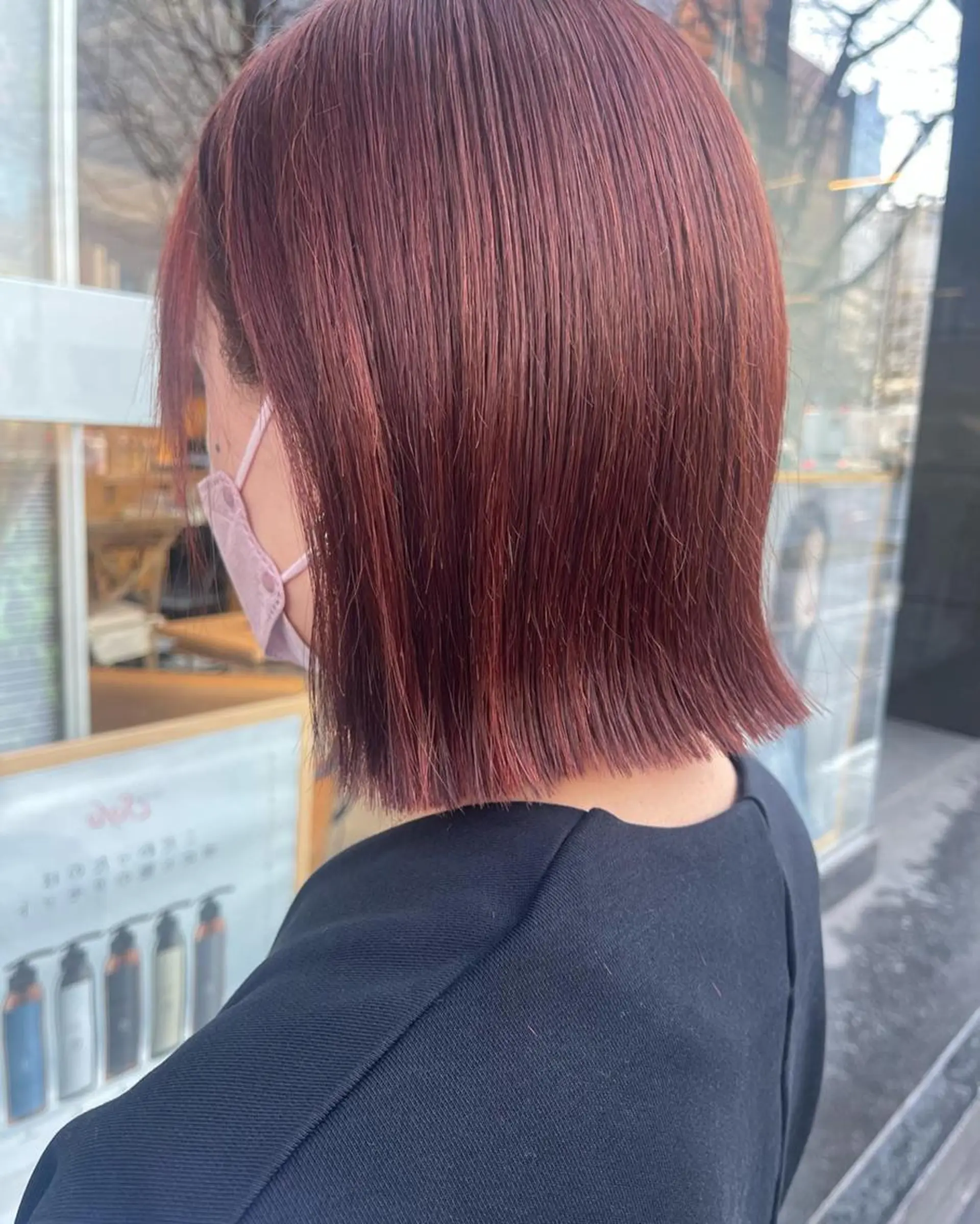 ミディアム カラー ヘアアレンジ 黒髪 インナーカラー 髪質改善 似合わせカット 縮毛矯正 ❥【韓国風ヘア】 stylist 林❥のエステ・リラクイメージ