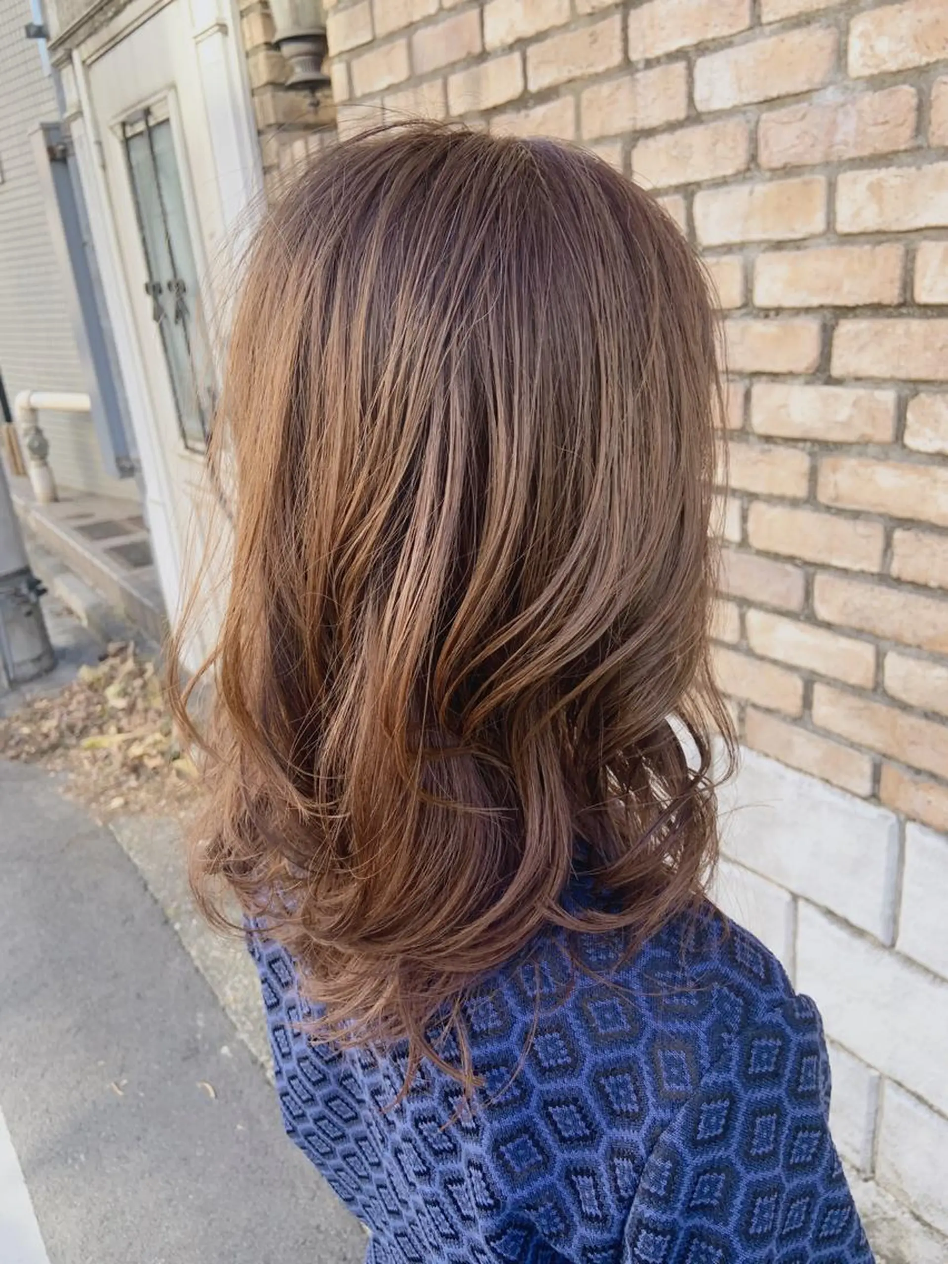 ミディアム カラー パーマ Honami 🦭❤️のヘアスタイル