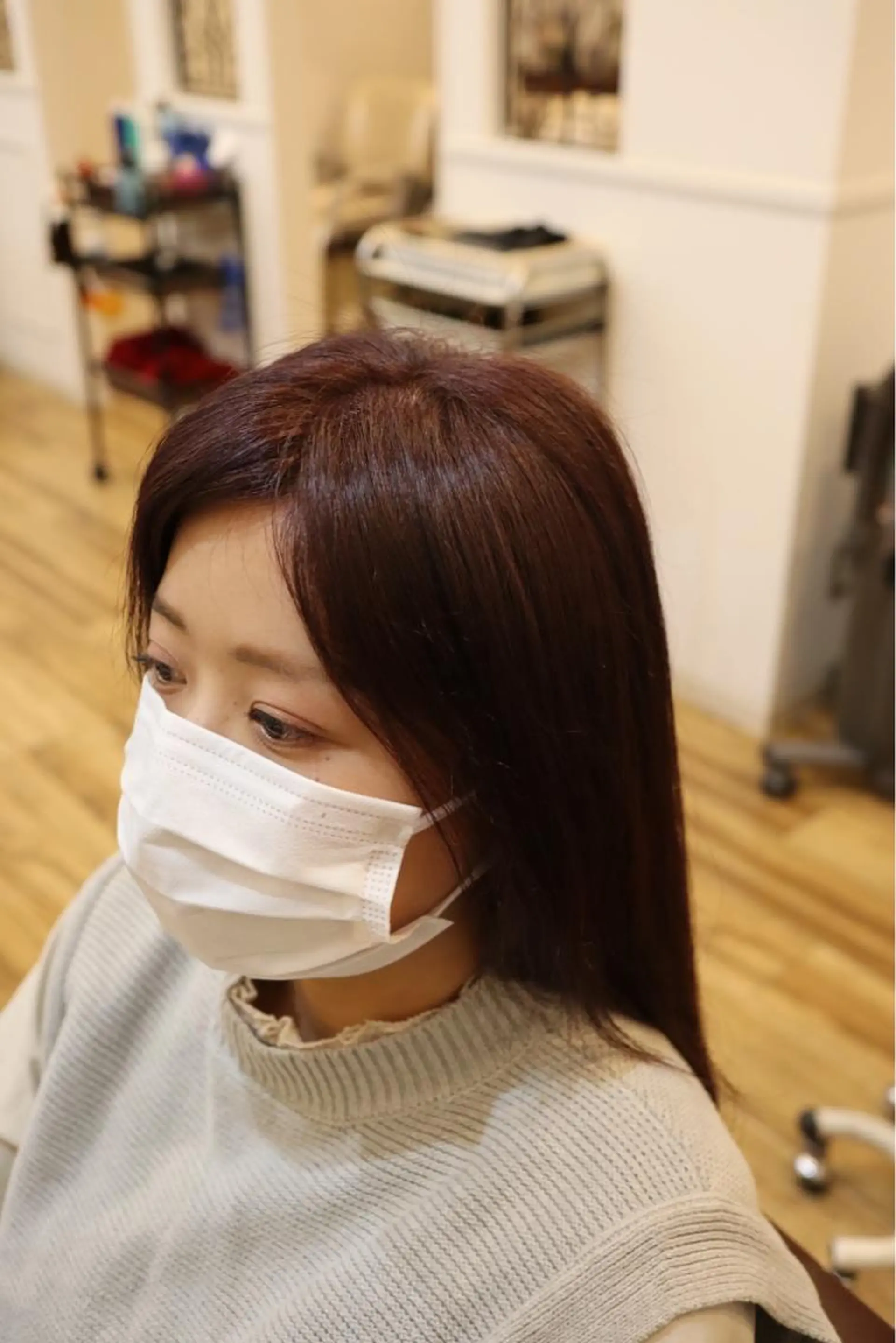 ロング カラー パープルカラー 美容室Class所属・🐰ハイトーンカラー 畠山　渡🐰のヘアスタイル