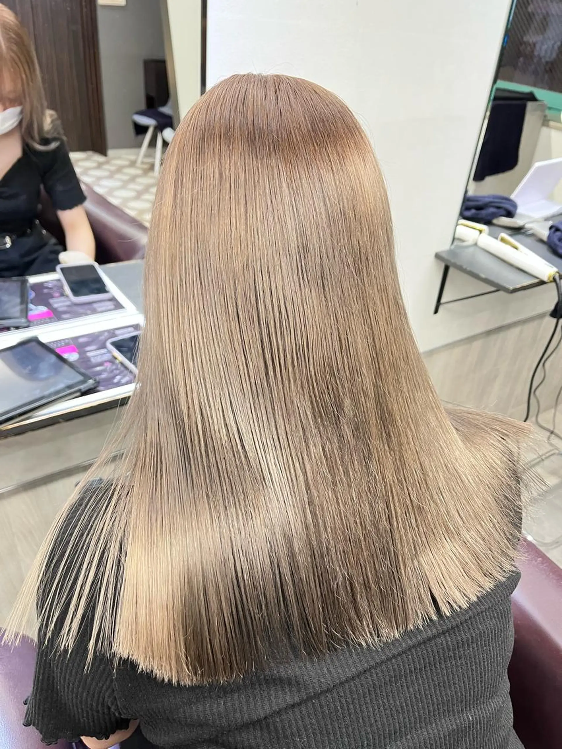 カラー dao/ミルクティー /ブラウン/ブロンドのヘアスタイル