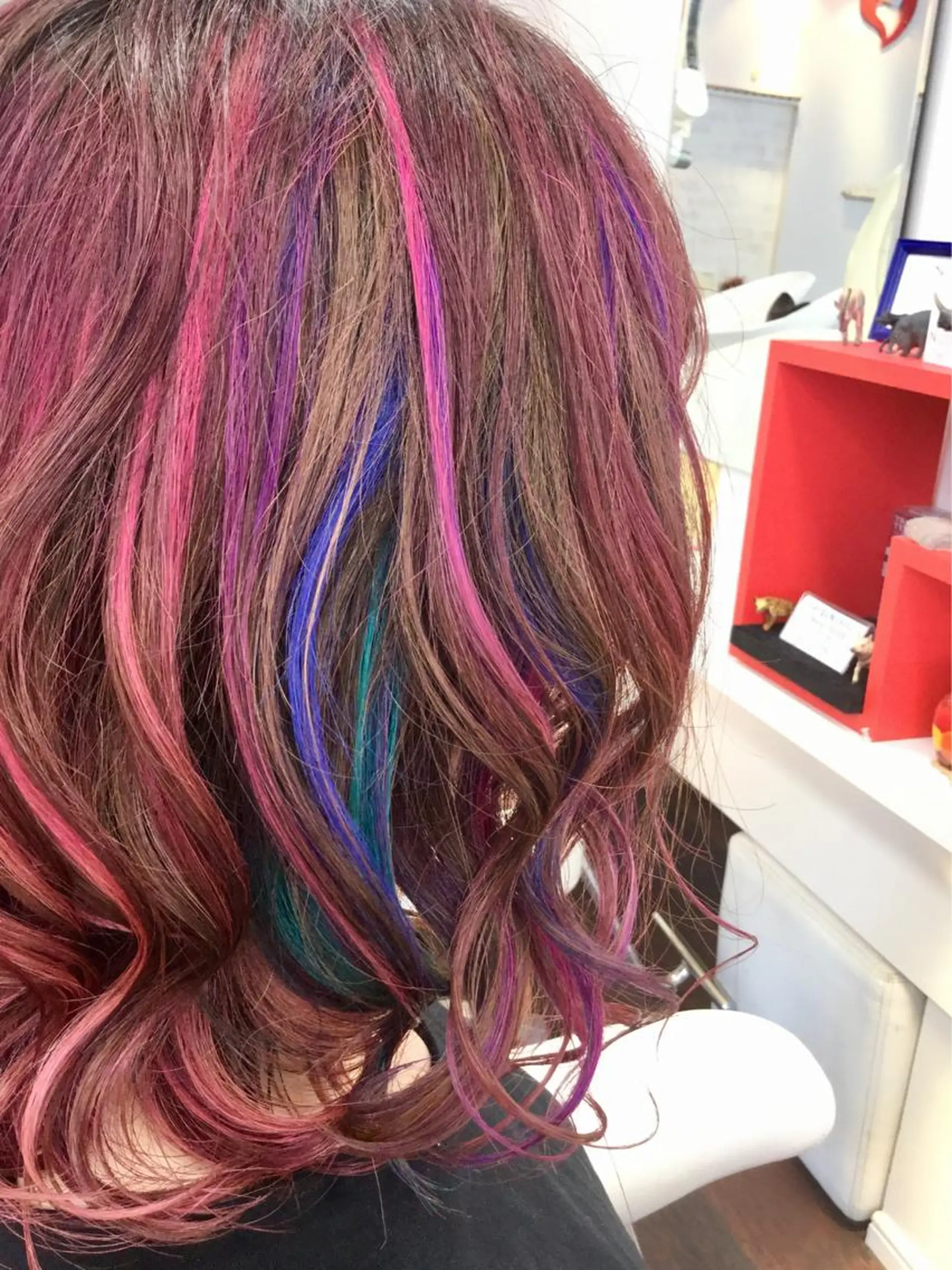 ミディアム カラー ブリーチ ヘアカラー 加藤 直樹のヘアスタイル