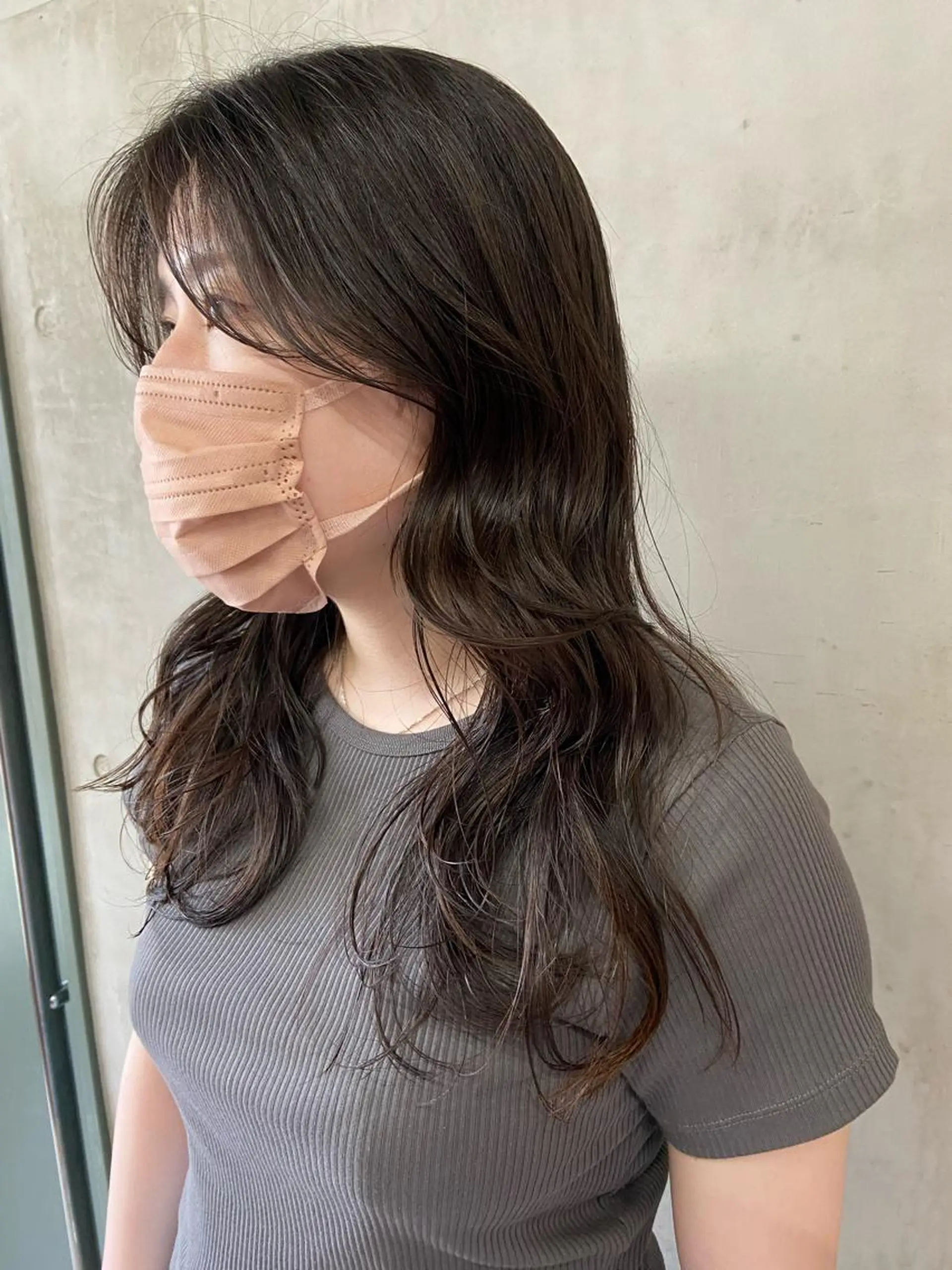 セミロング SALT WATER  恵比寿所属・SALTWATER AYARIのヘアスタイル