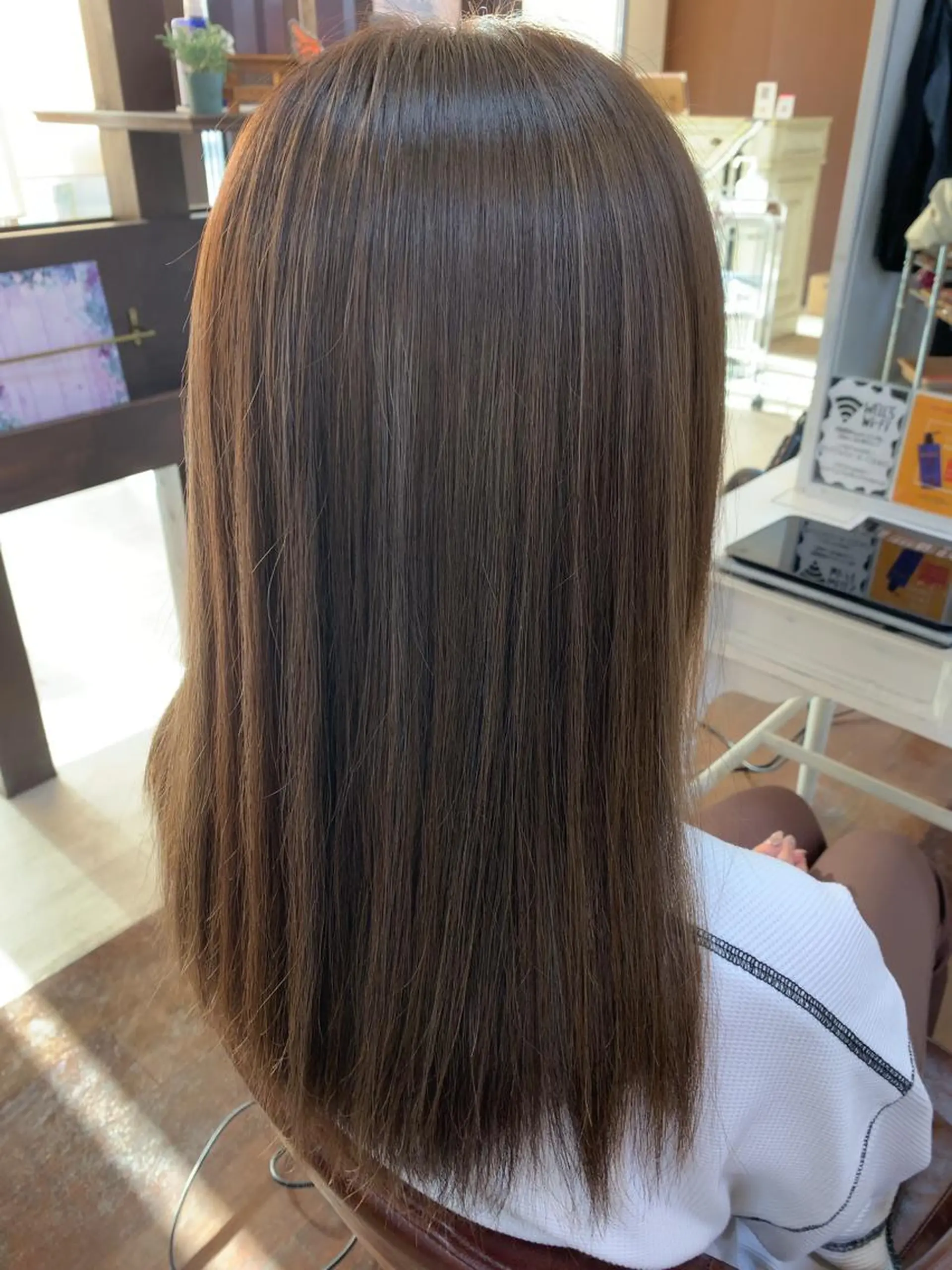 カラー 隅田 美樹のヘアスタイル