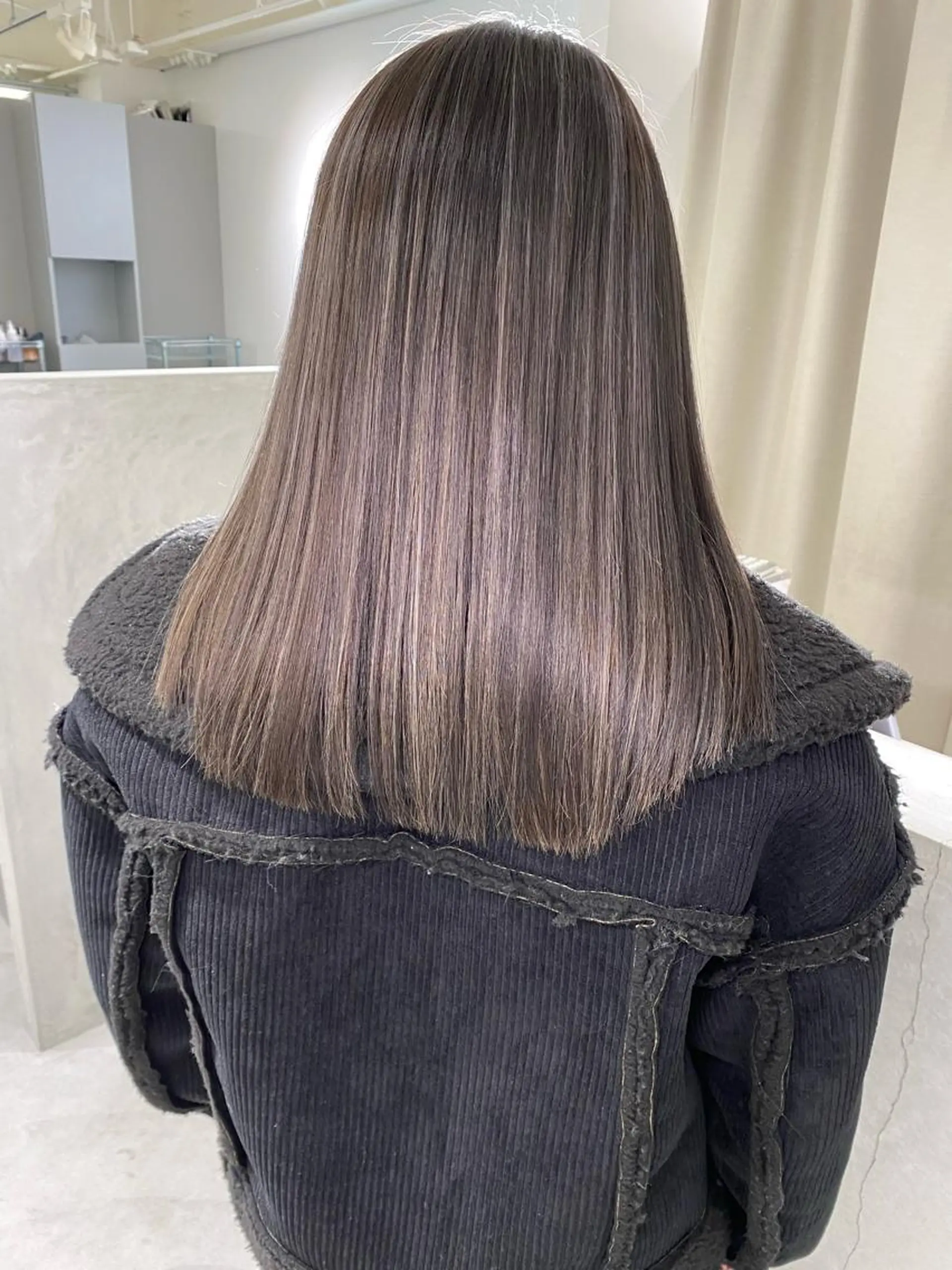 カラー kumon ayu ブリーチ/ハイトーンのヘアスタイル