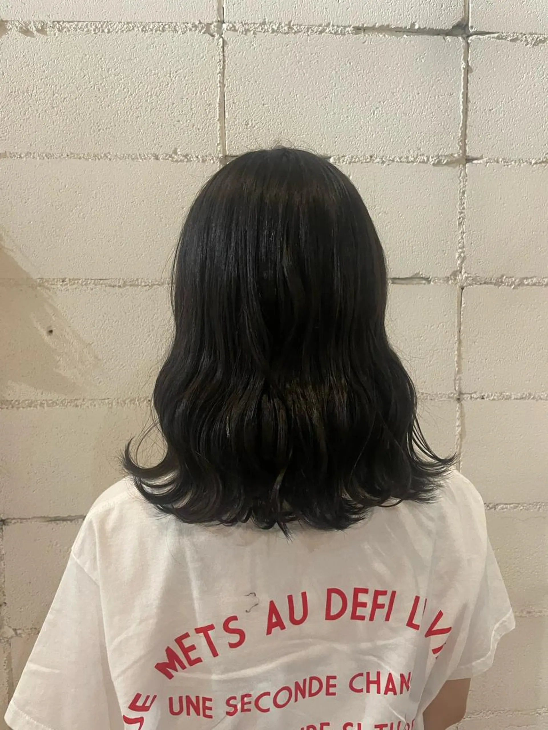 ミディアム カラー いまじゅく あおいのヘアスタイル