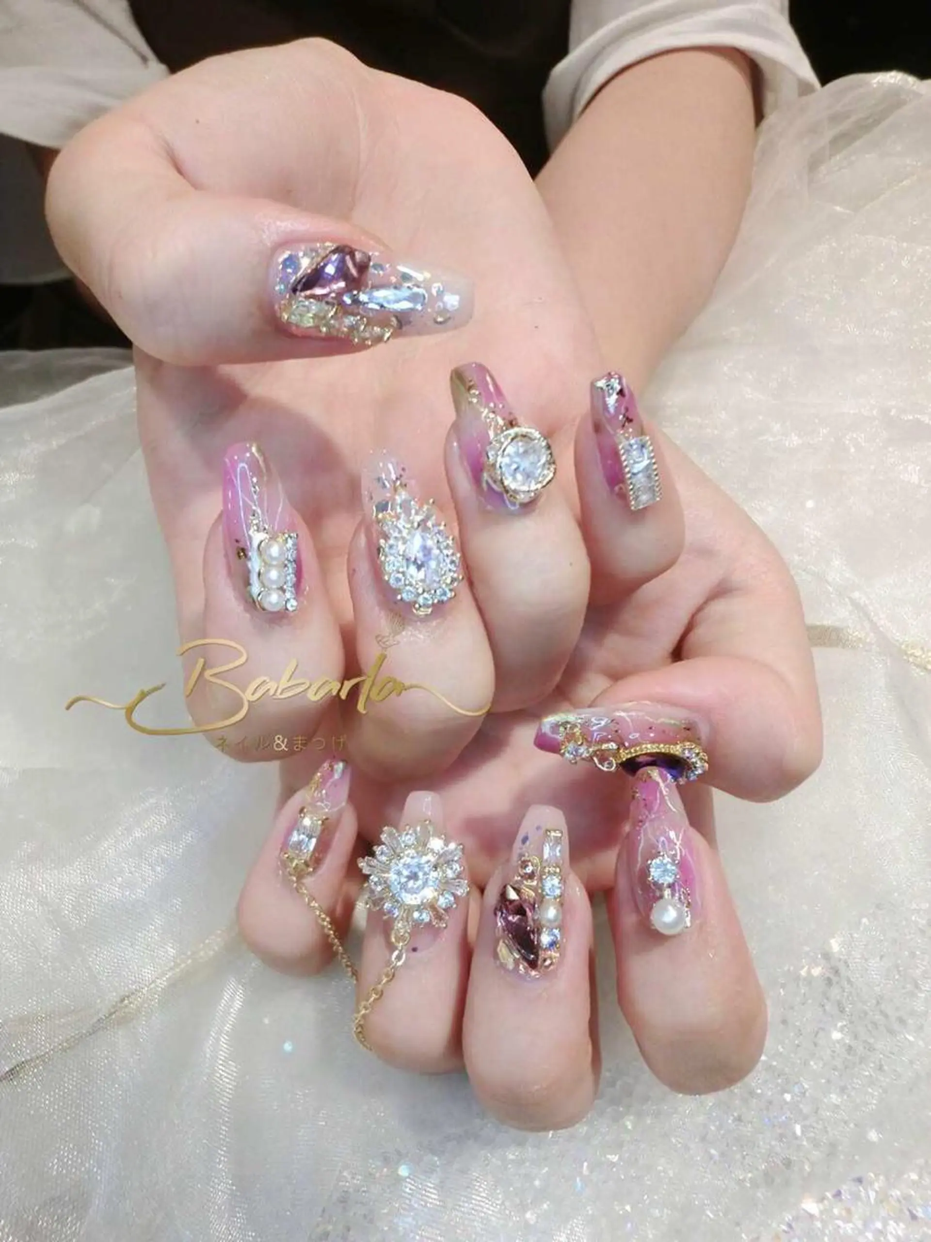ロング Babarla nailのネイルデザイン