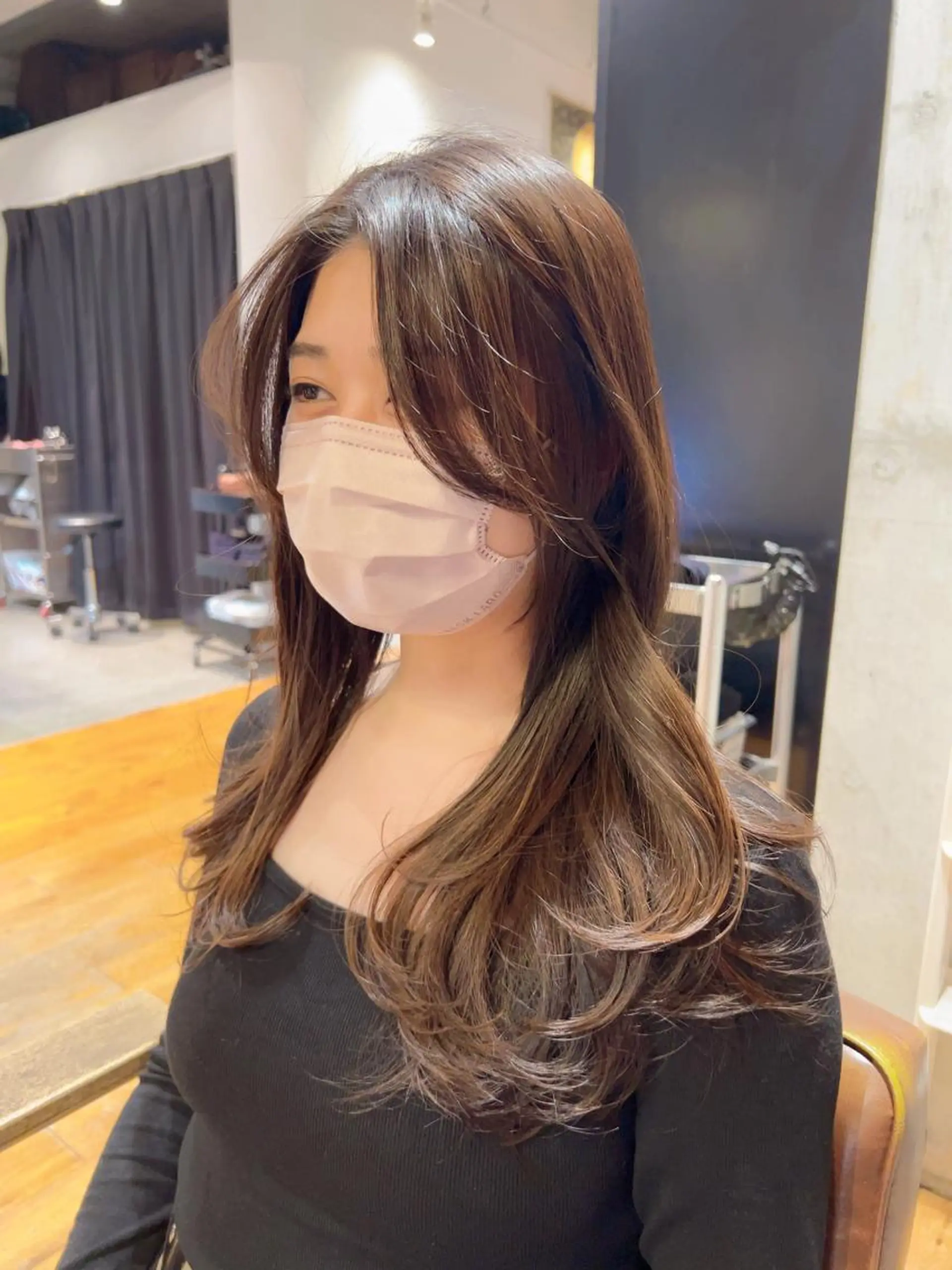 ロング カット ヘアカラー トリートメント ✨上品可愛い 垢抜けカラー/後藤✨のヘアスタイル