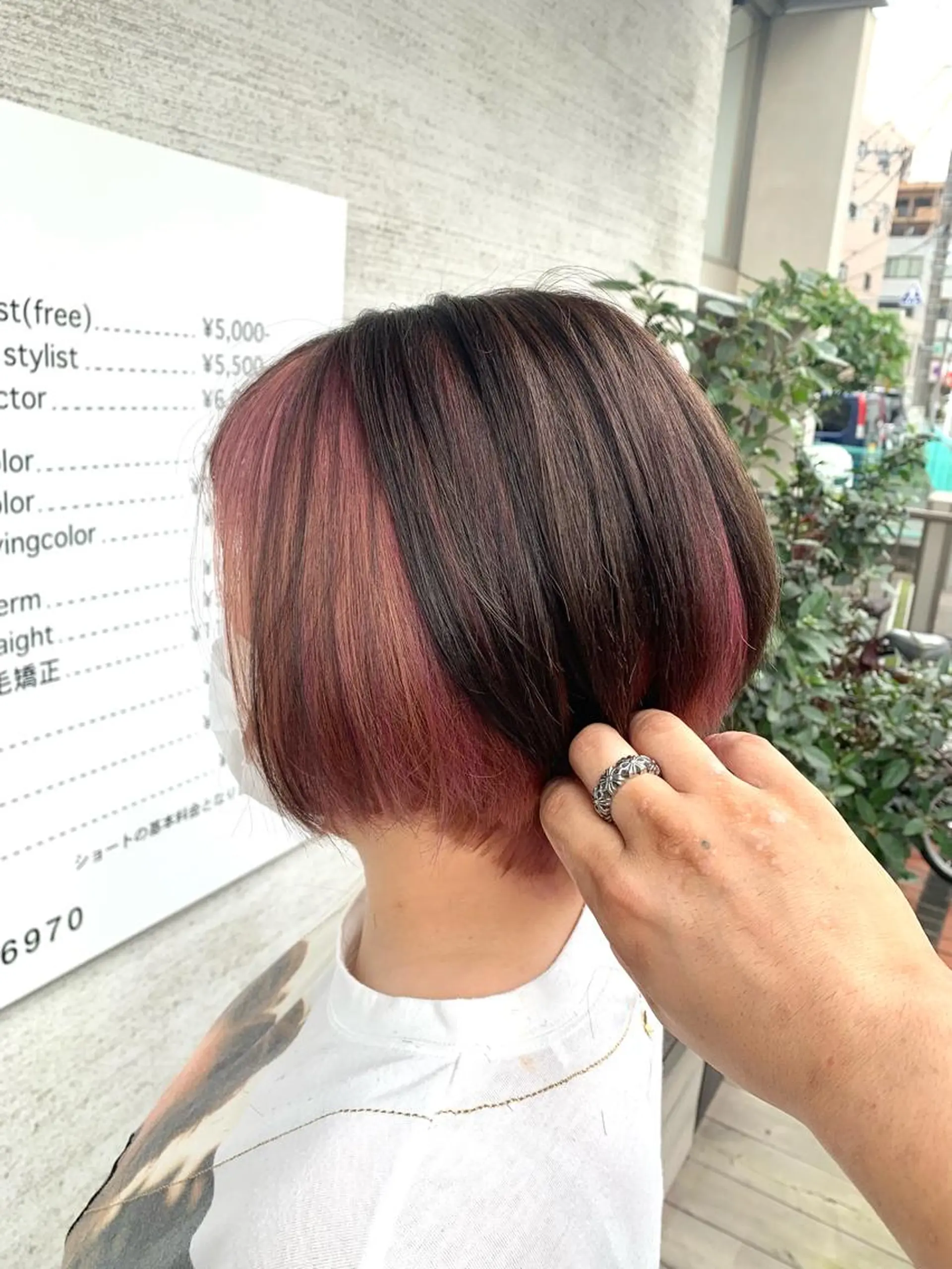 ショート ハニーバイ コードのヘアスタイル