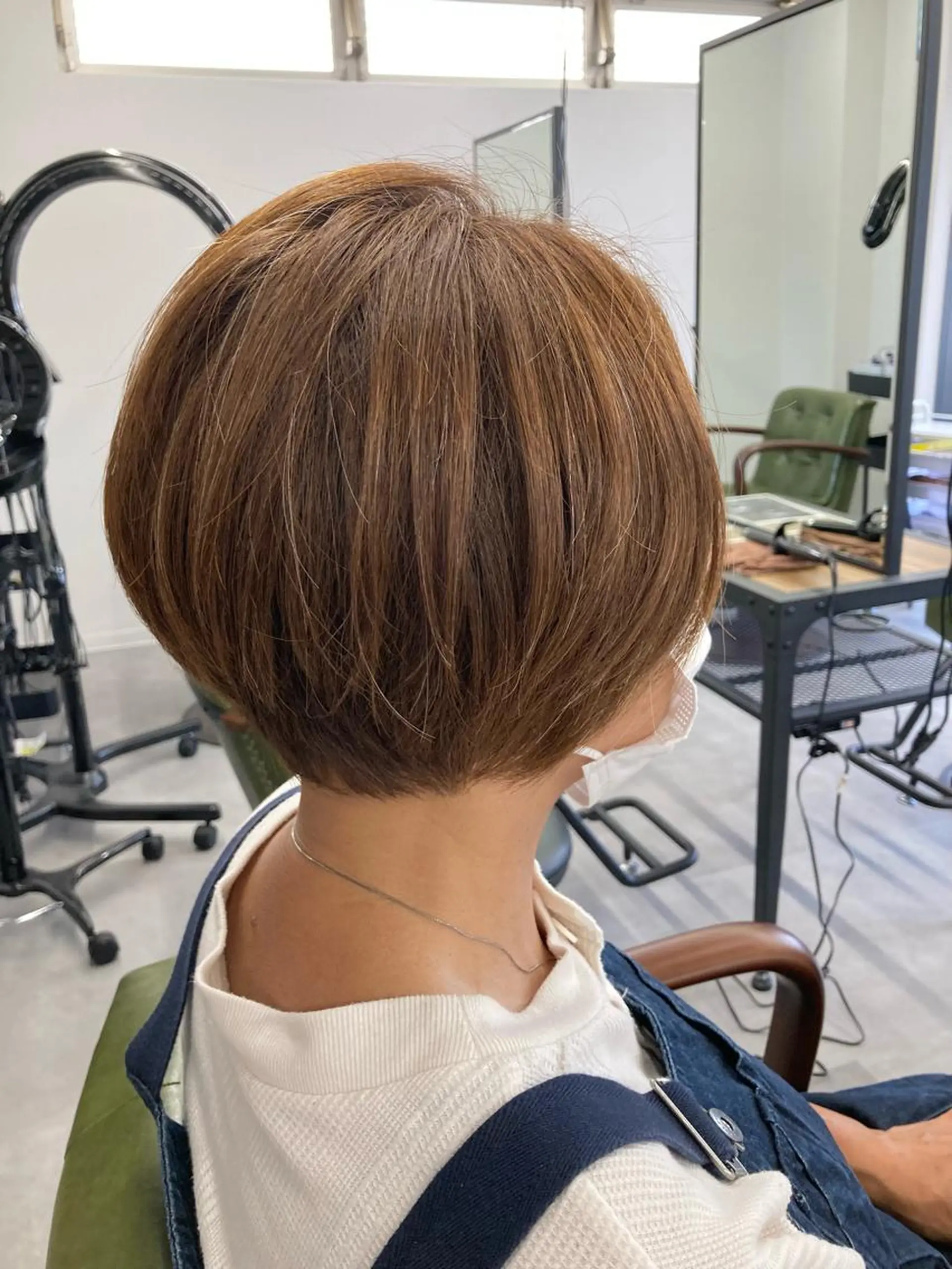 ショート 丸みショート ショートヘア カット トリートメント SHAFT Ieiriのヘアスタイル